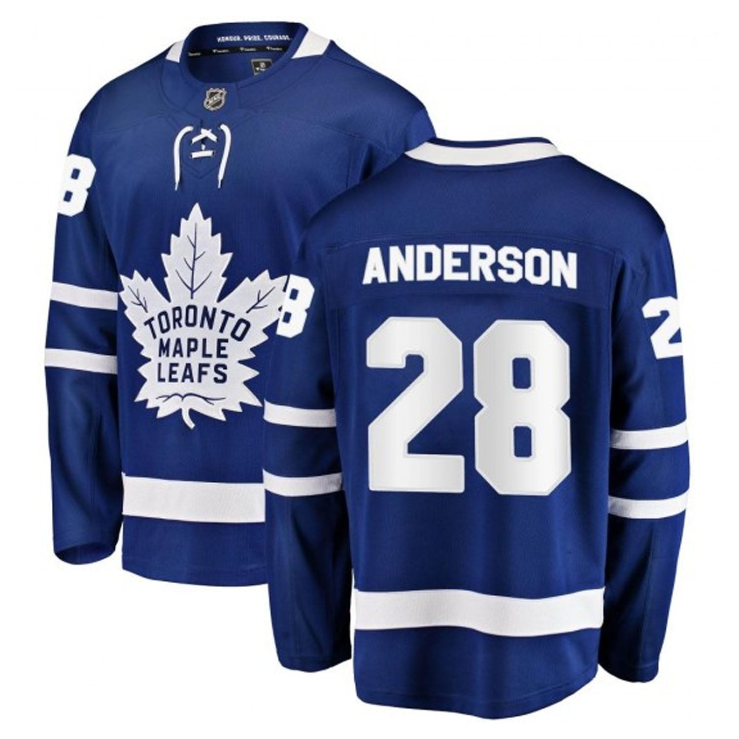 Joey Anderson Toronto Maple Leafs 28 Jersey