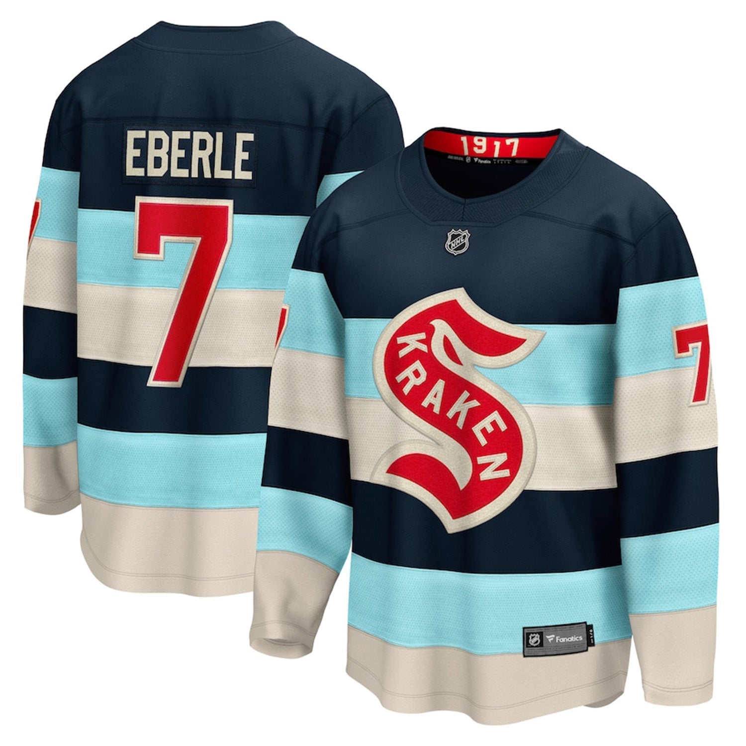 Jordan Eberle Seattle Kraken Winter Classic 7 Jersey