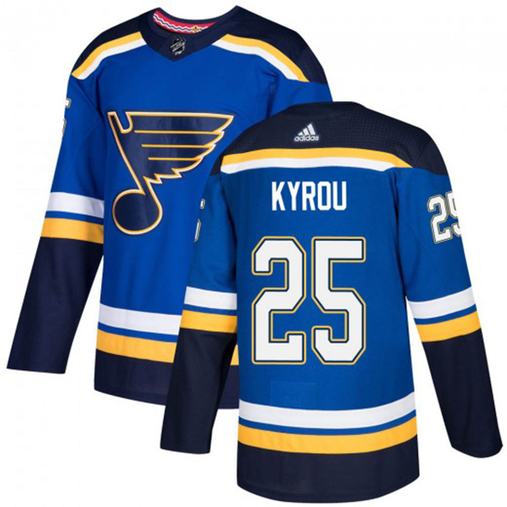 Jordan Kyrou St. Louis Blues 25 Jersey