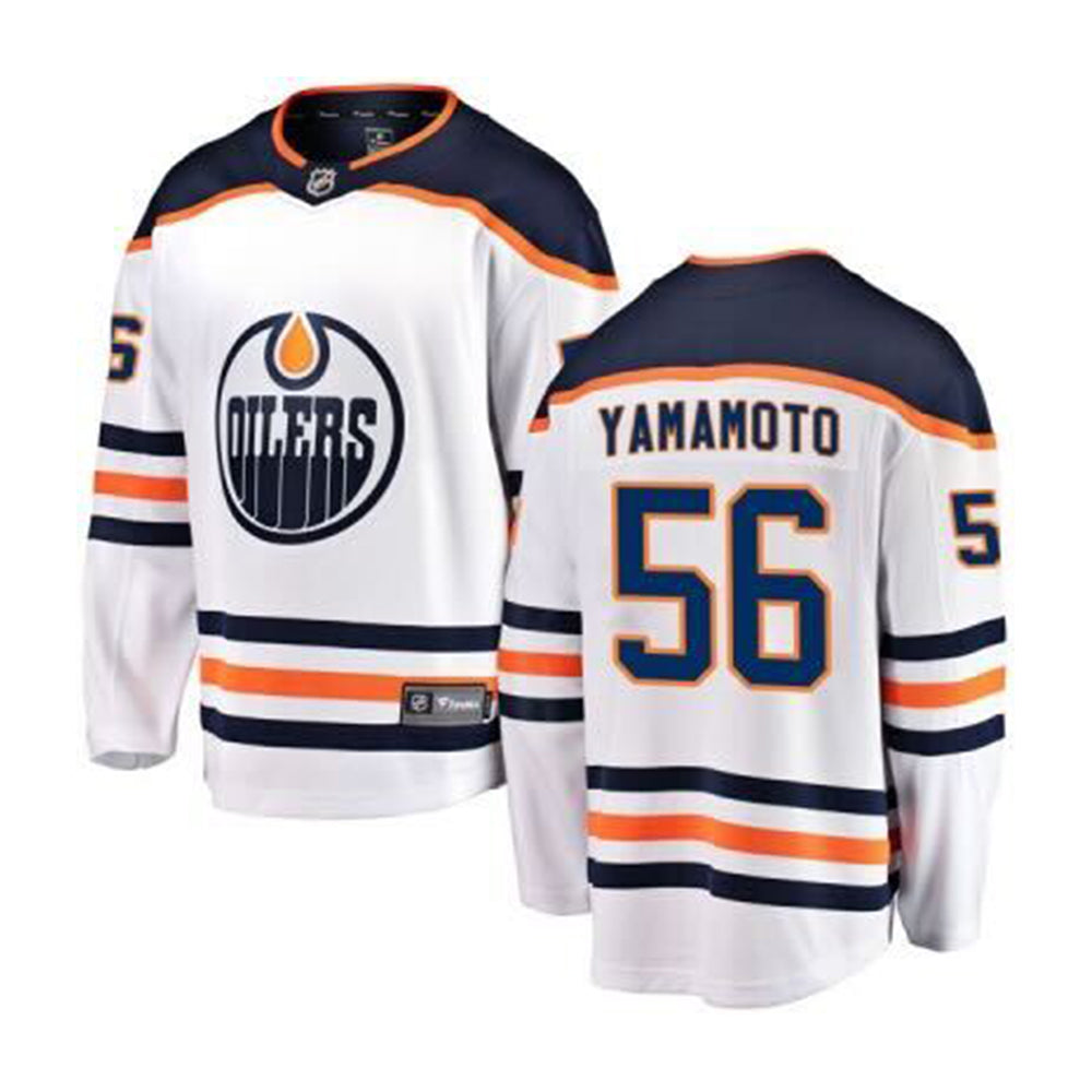 Kailer Yamamoto Edmonton Oilers 56 Jersey