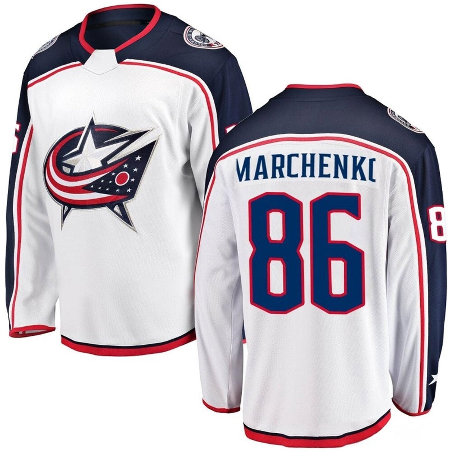 Kirill Marchenko Columbus Blue Jackets 86 Jersey