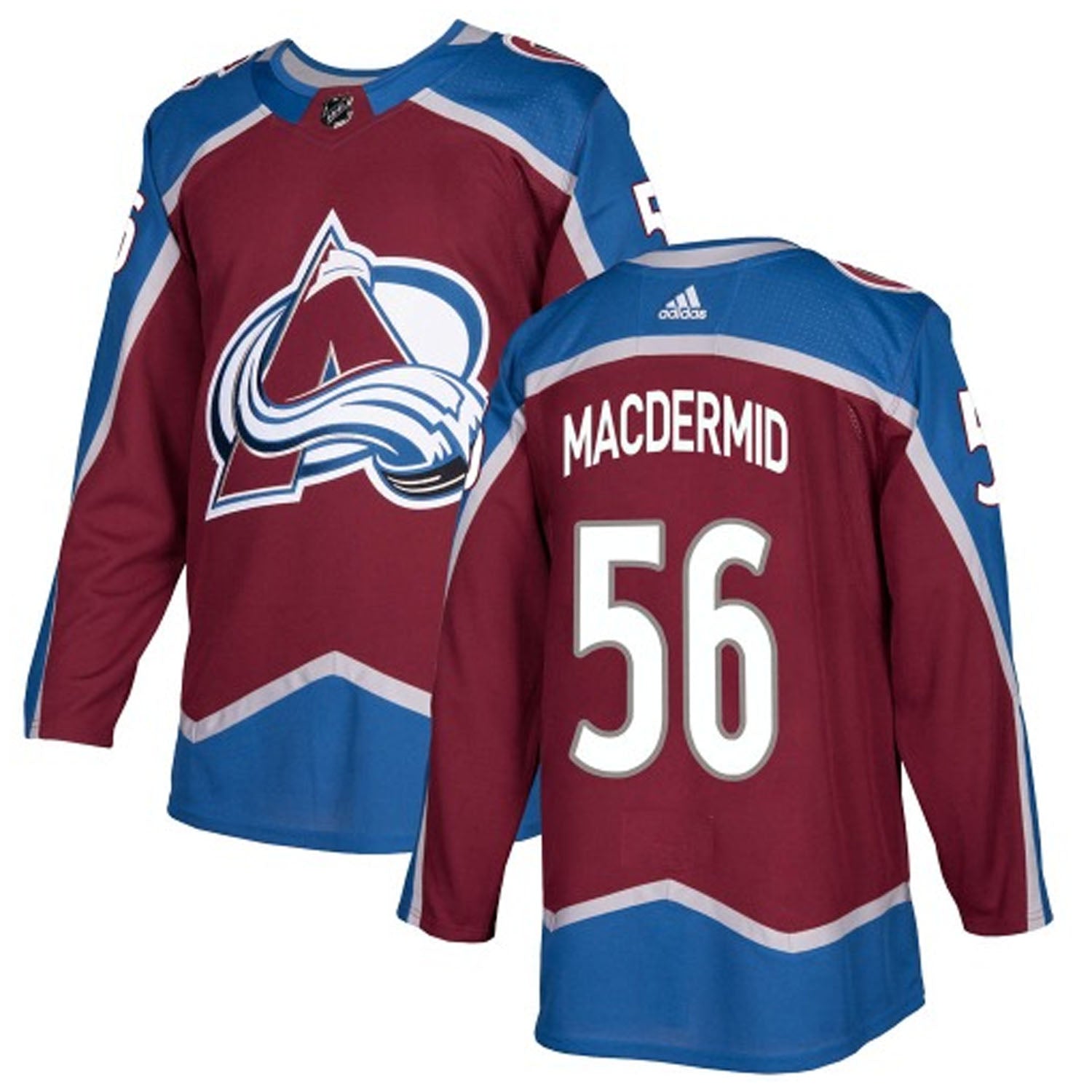 Kurtis MacDermid Colorado Avalanche 56 Jersey
