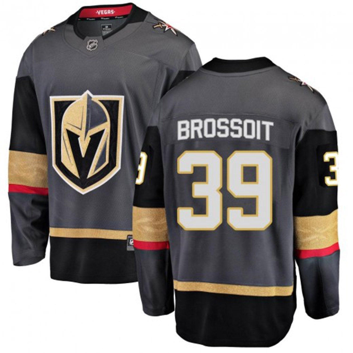 Laurent Brossoit Vegas Golden Knights 39 Jersey