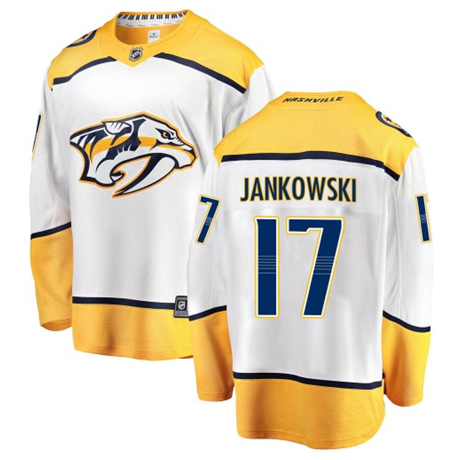 Mark Jankowski Nashville Predators 17 Jersey