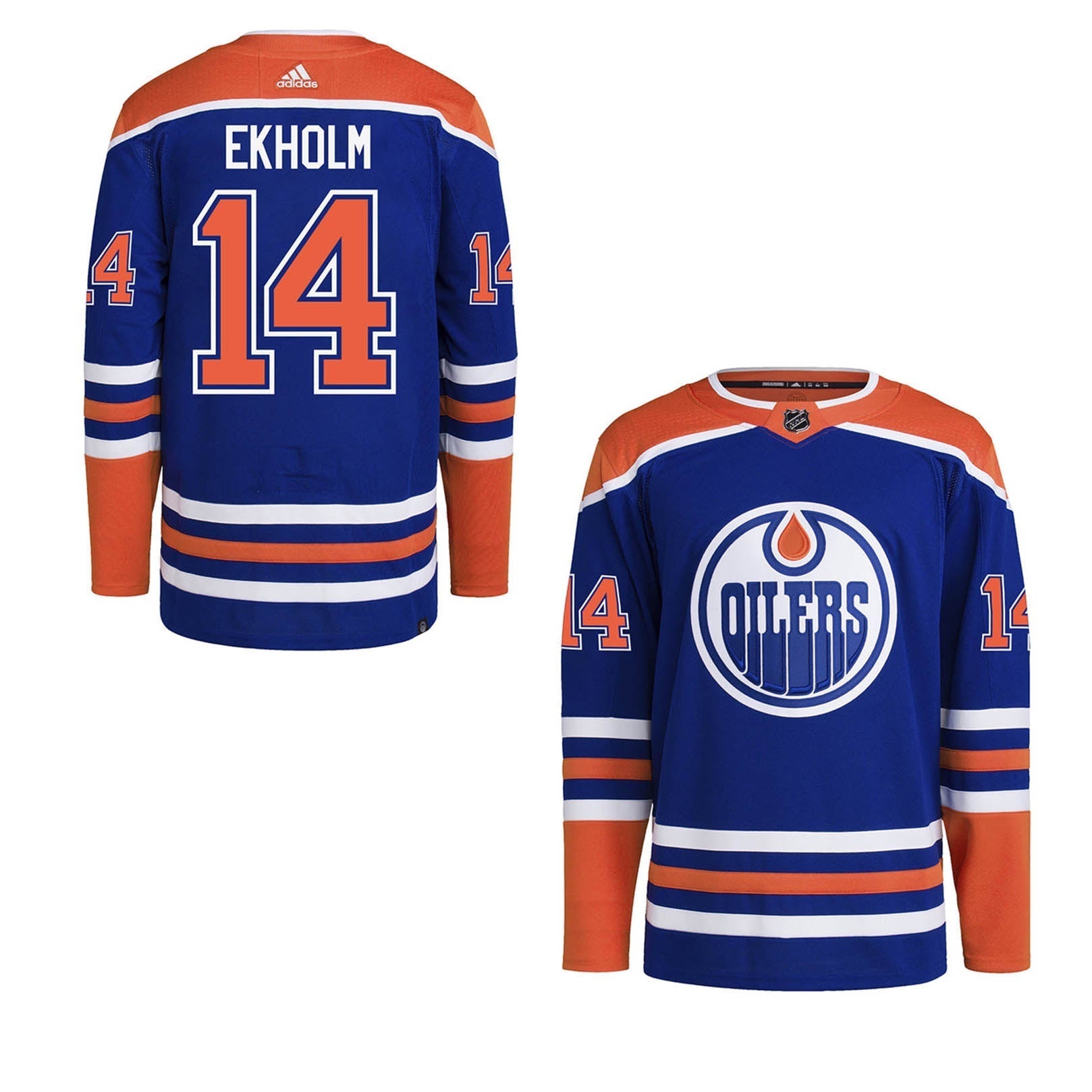 Mattias Ekholm Edmonton Oilers 14 Jersey