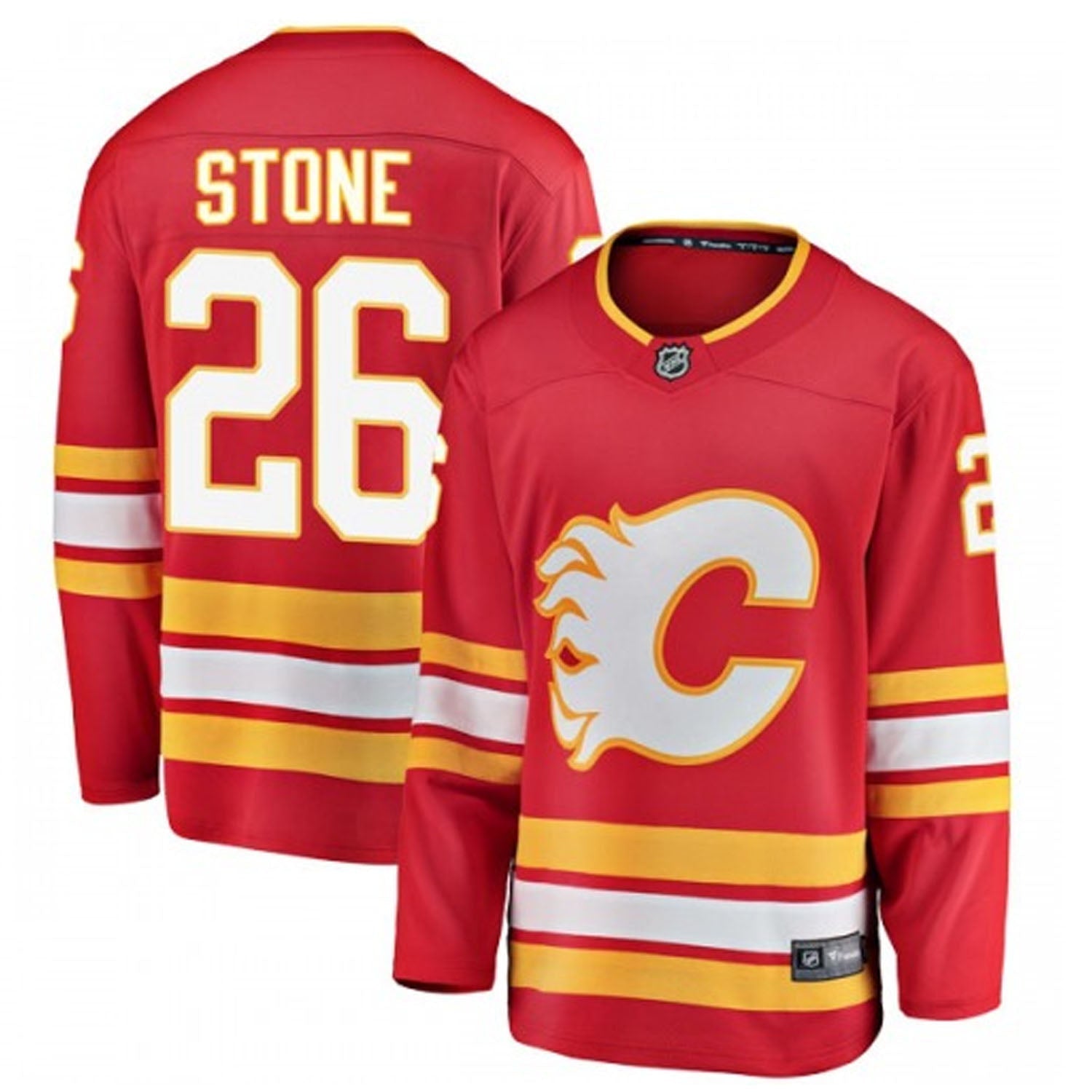 Michael Stone Calgary Flames 26 Jersey