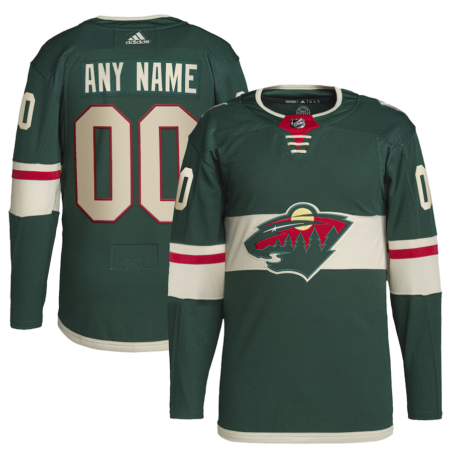 Minnesota Wild Custom Jersey