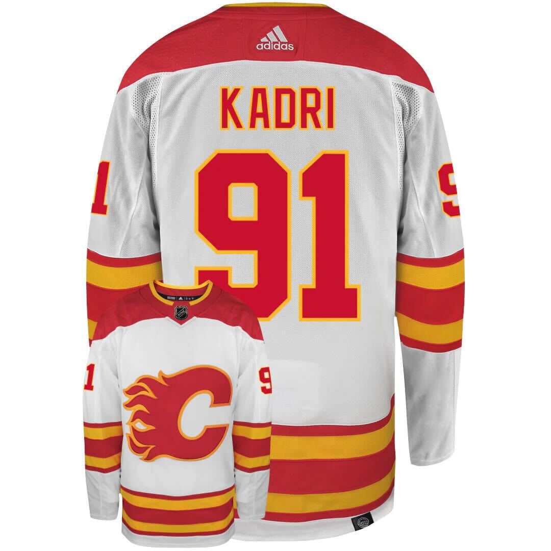 Nazem Kadri Calgary Flames 91 Jersey