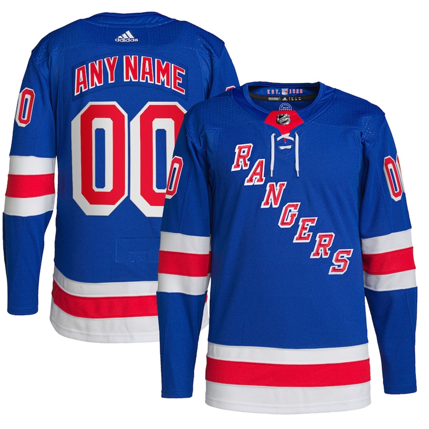 New York Rangers Custom Jersey
