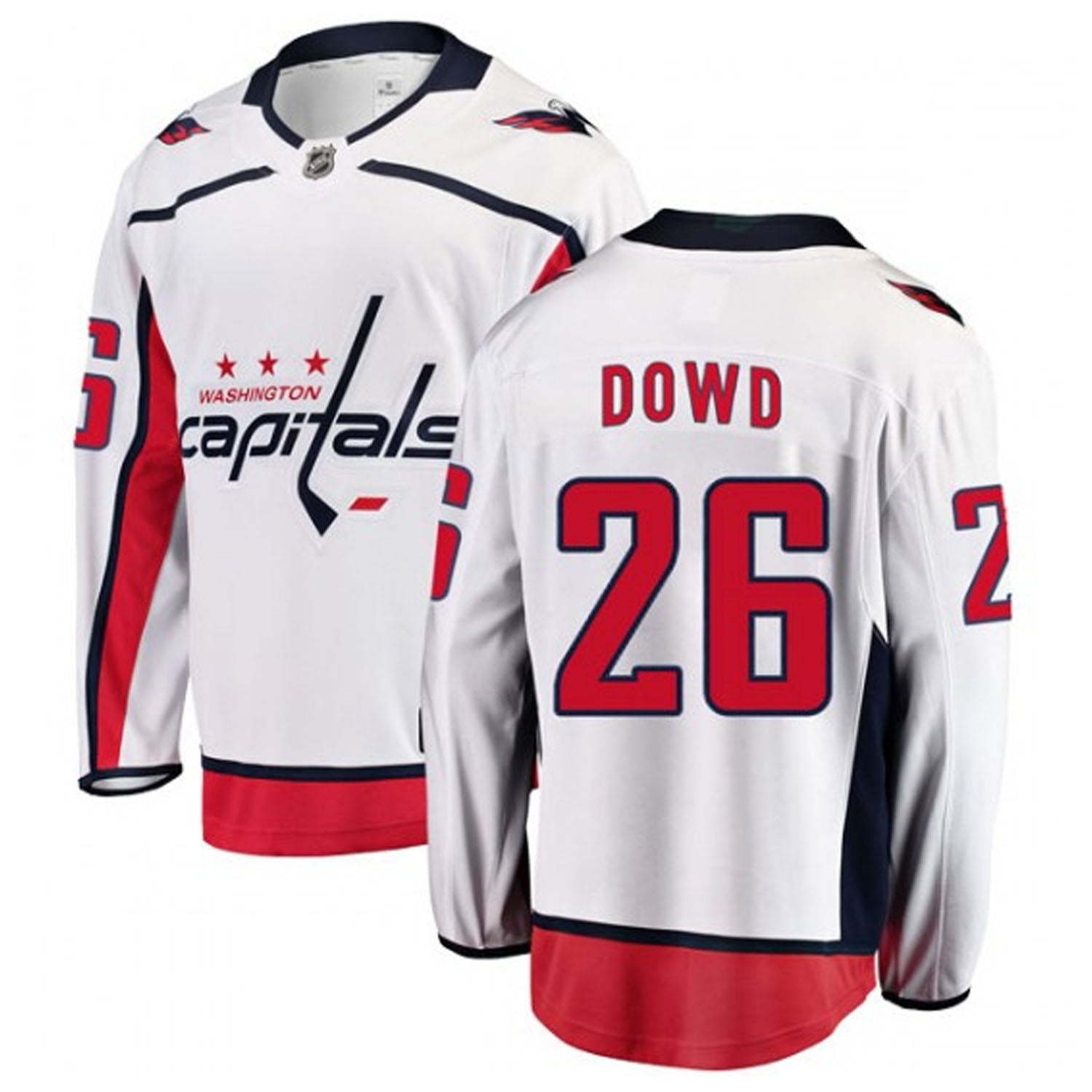 Nic Dowd Washington Capitals 26 Jersey