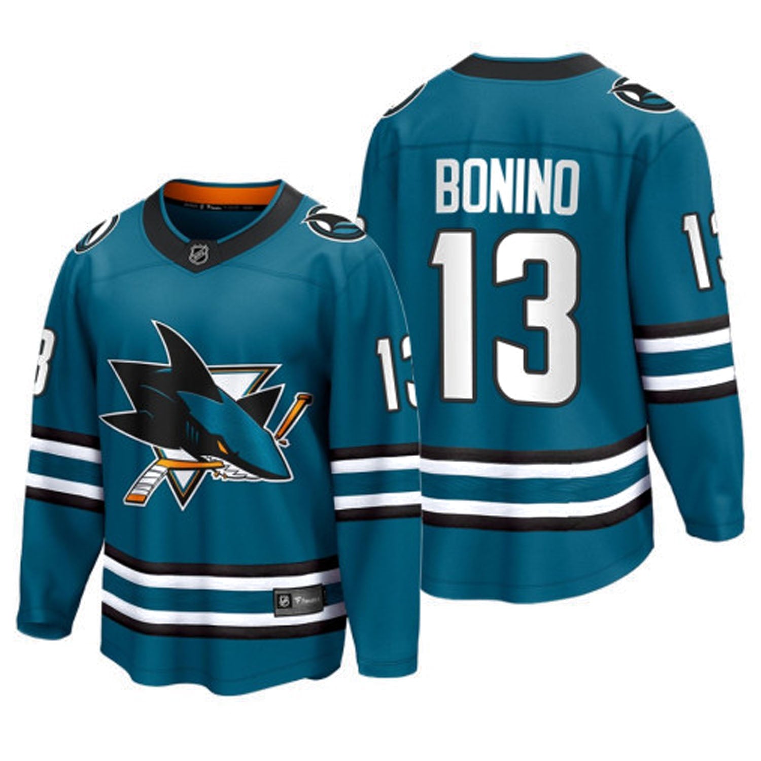 Nick Bonino San Jose Sharks 13 Jersey