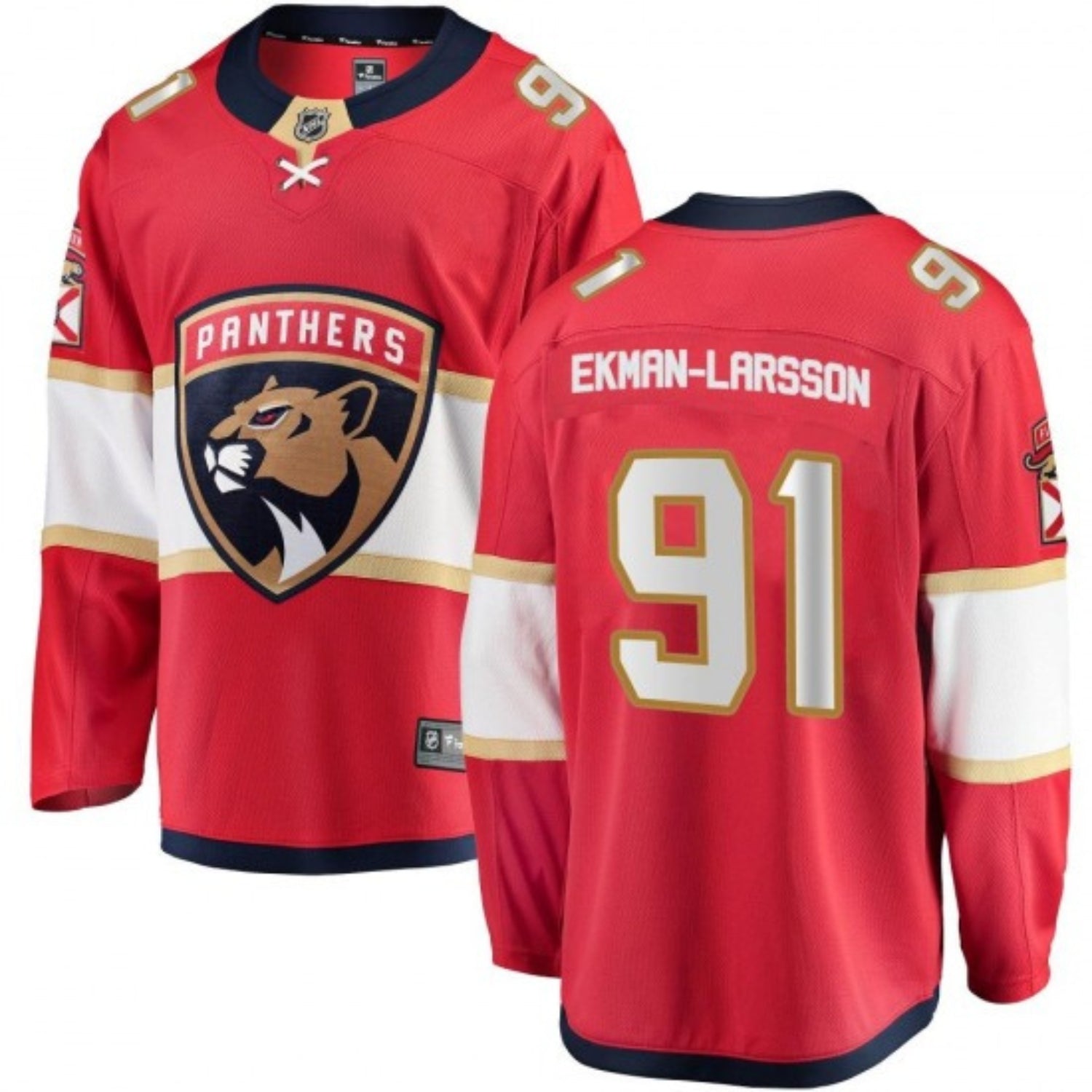 Oliver Ekman-Larsson Florida Panthers 91 Jersey