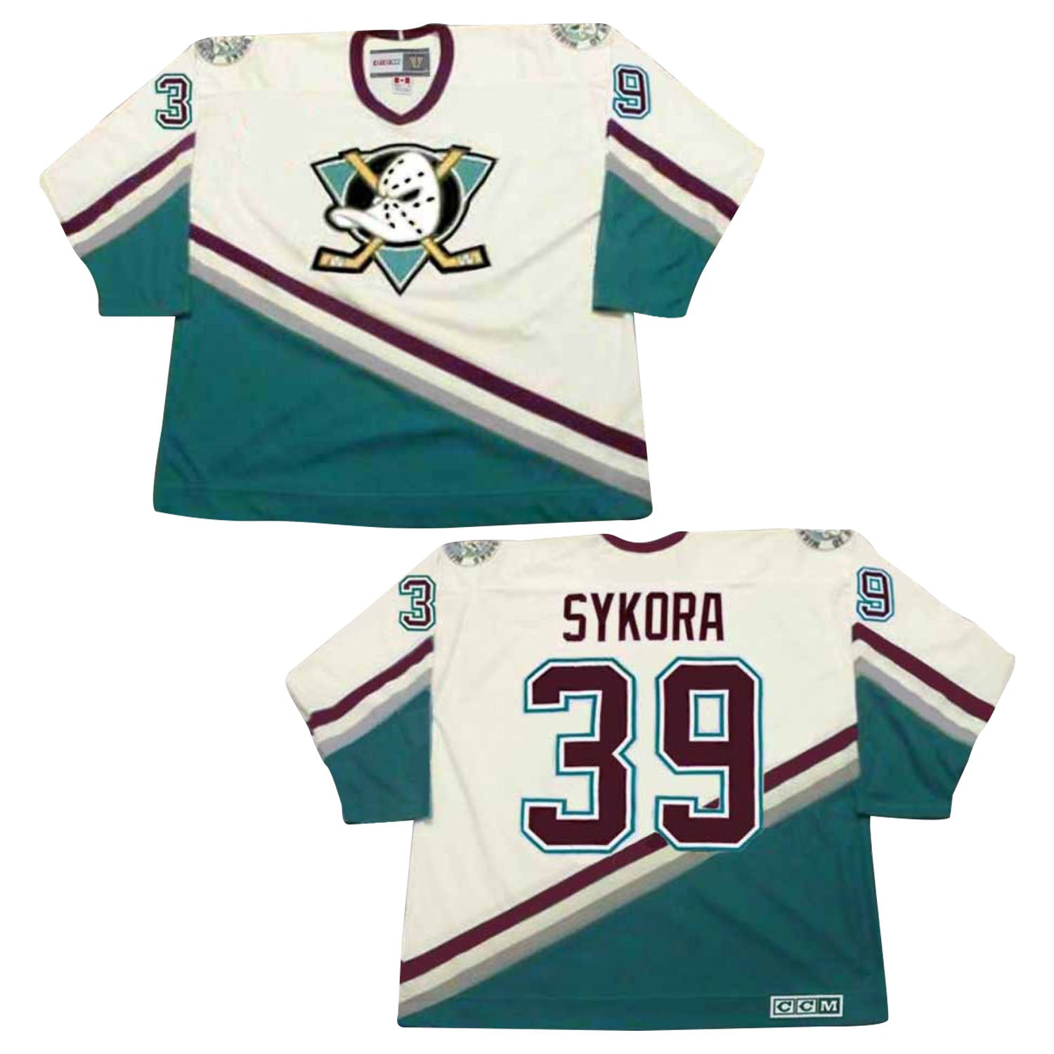 Petr Sýkora Anaheim Mighty Ducks 39 Jersey