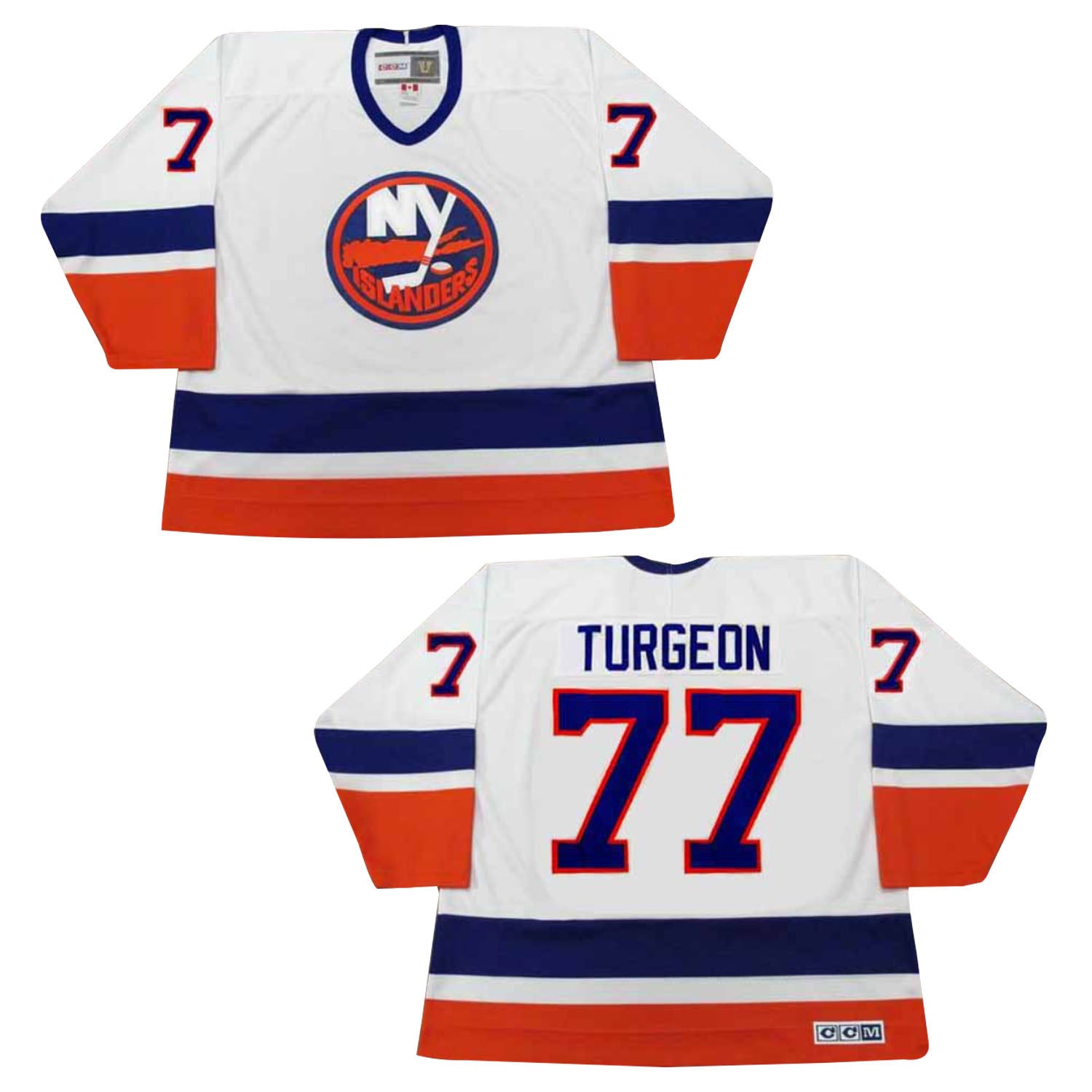 Pierre Turgeon New York Islanders 77 Jersey
