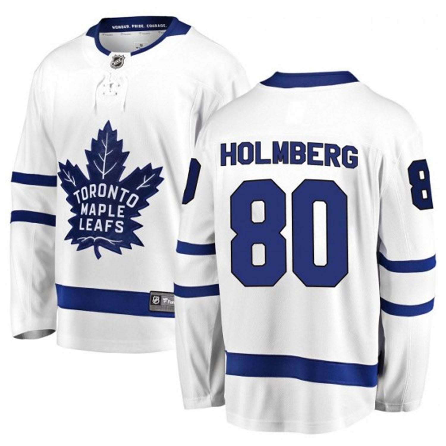 Pontus Holmberg Toronto Maple Leafs 80 Jersey
