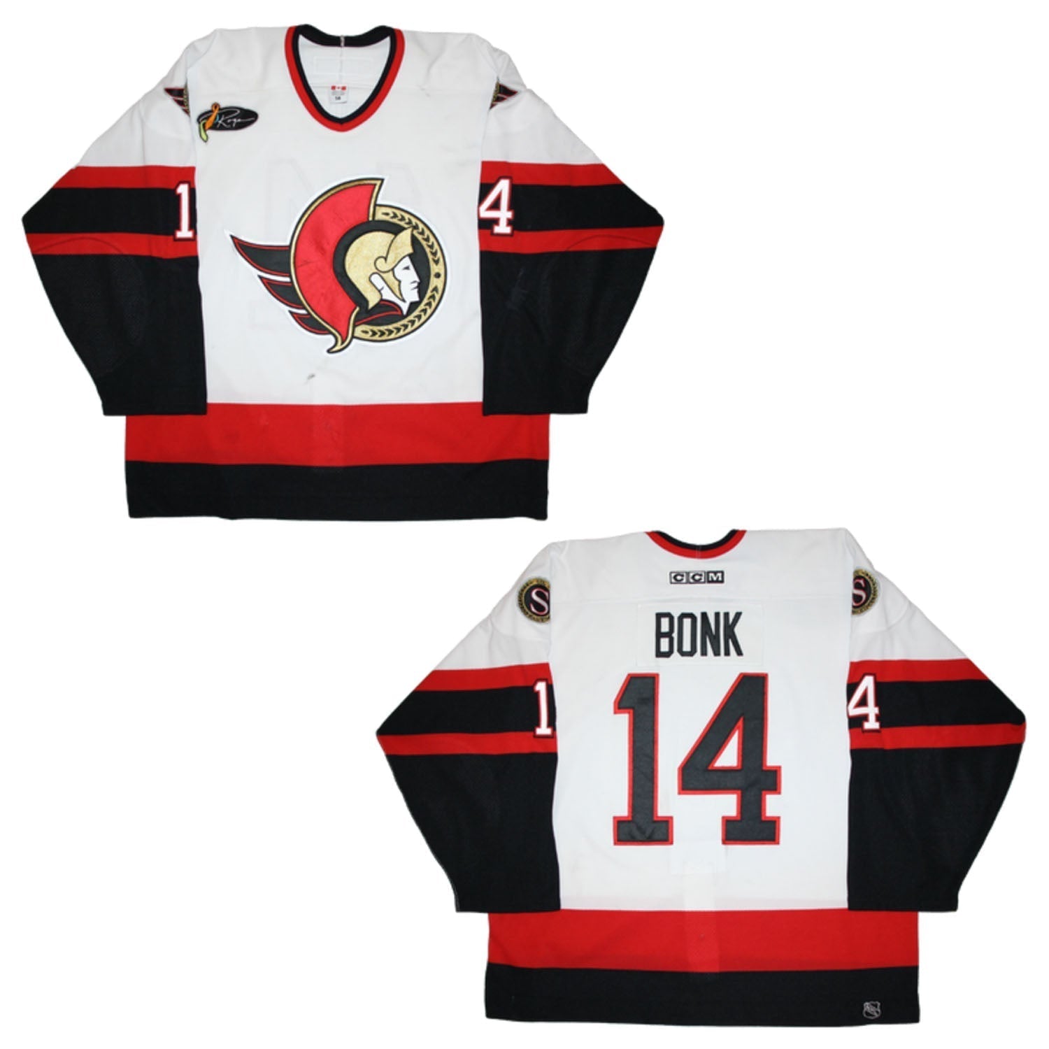 Radek Bonk Ottawa Senators 14 Jersey