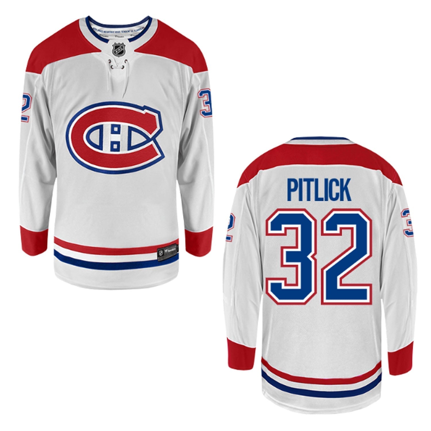 Rem Pitlick Montreal Canadiens 32 Jersey