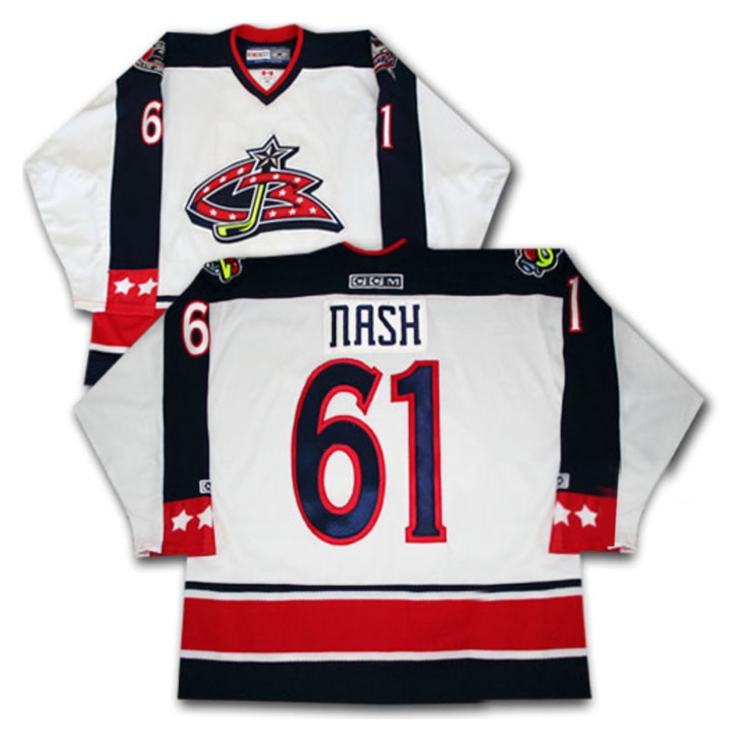 Rick Nash Columbus Blue Jackets 61 Jersey