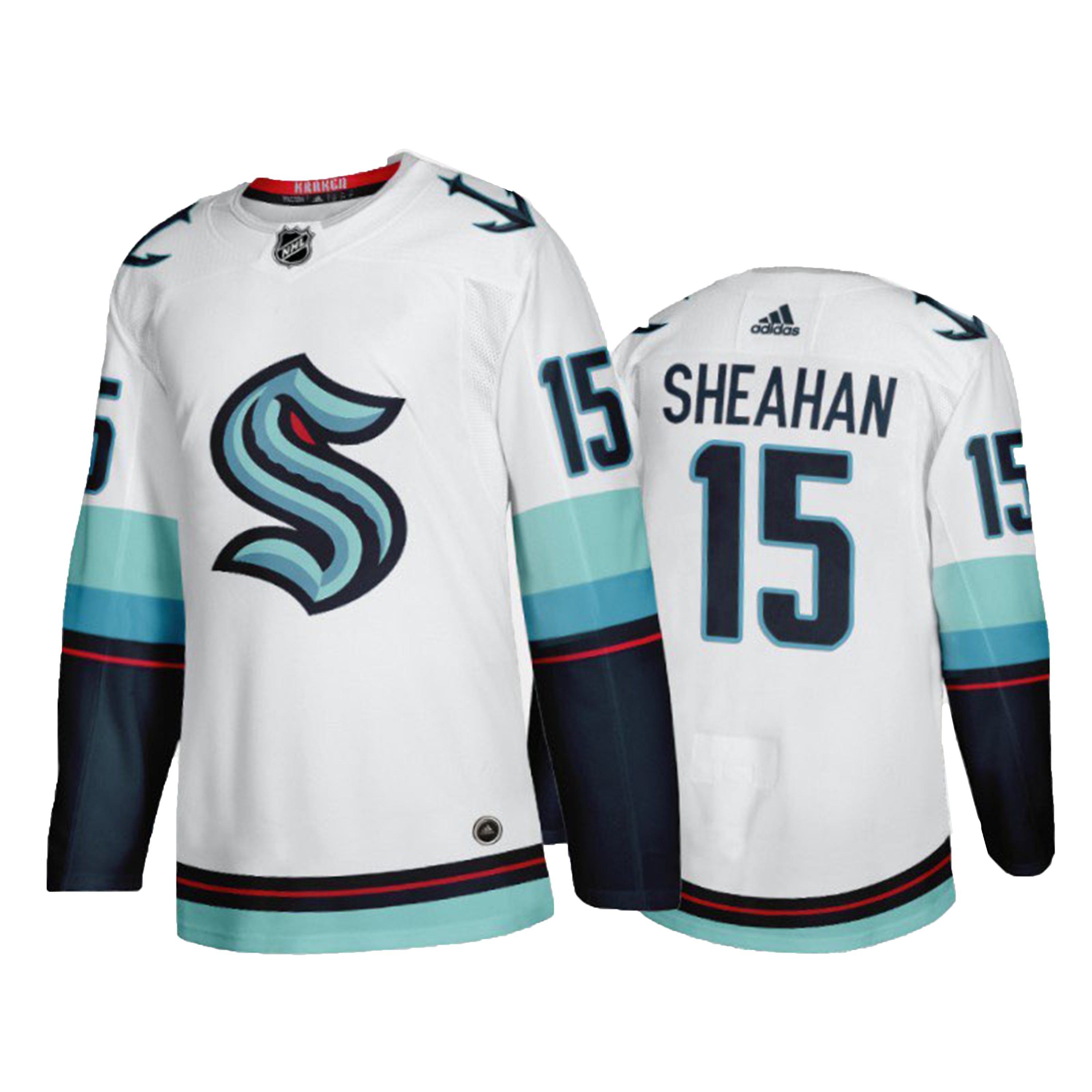 Riley Sheahan Seattle Kraken 15 Jersey
