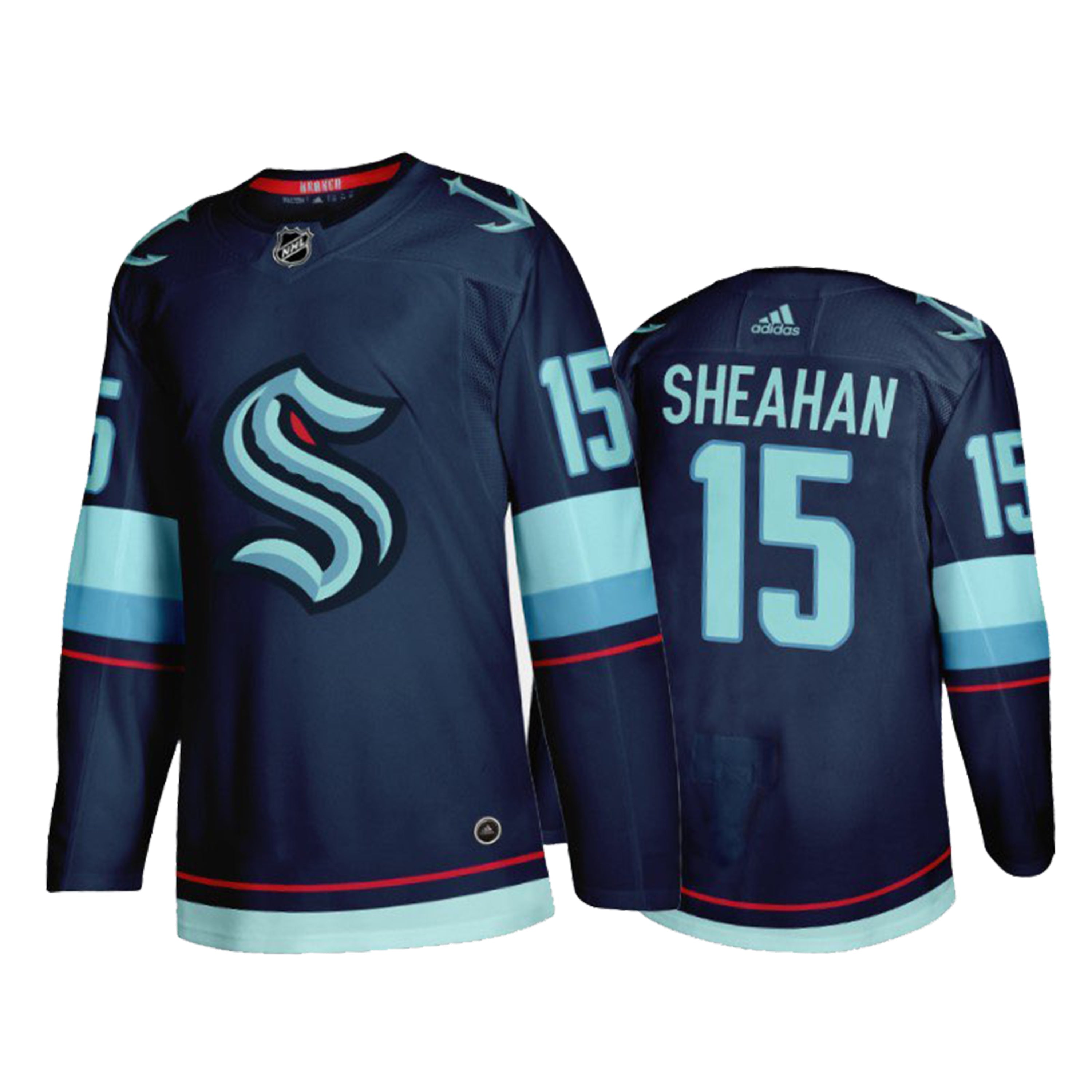 Riley Sheahan Seattle Kraken 15 Jersey