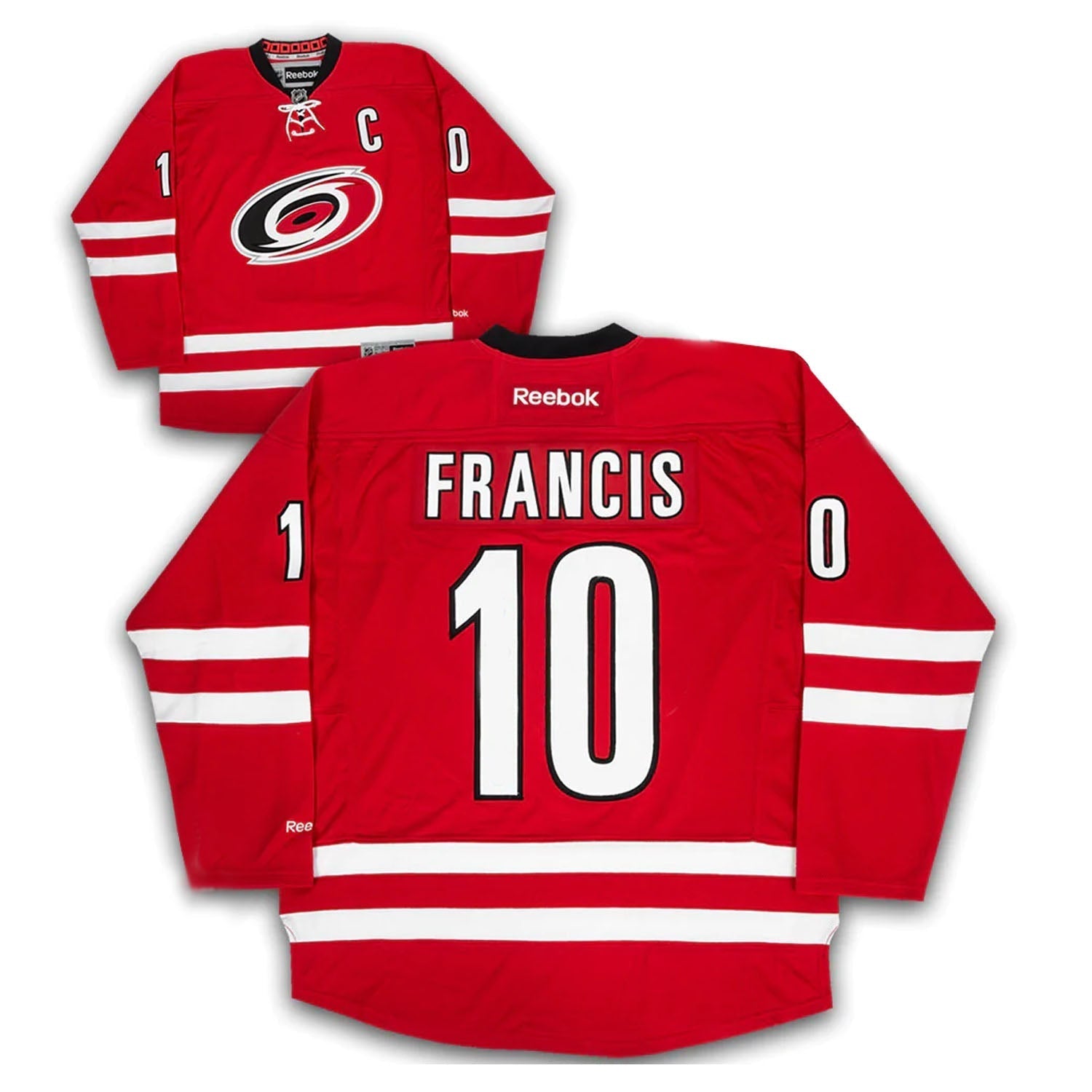 Ron Francis Carolina Hurricanes 10 Jersey