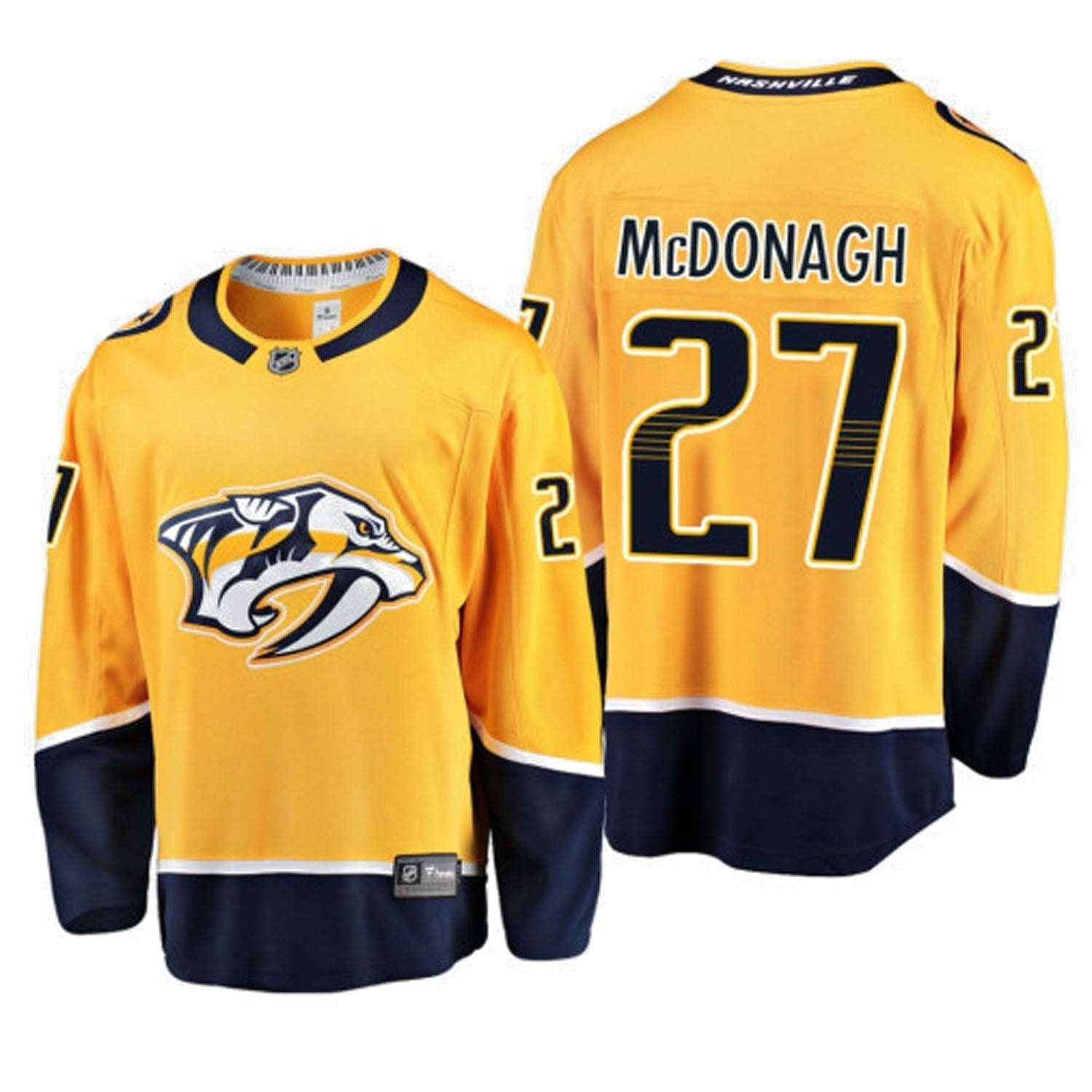 Ryan McDonagh Nashville Predators 27 Jersey