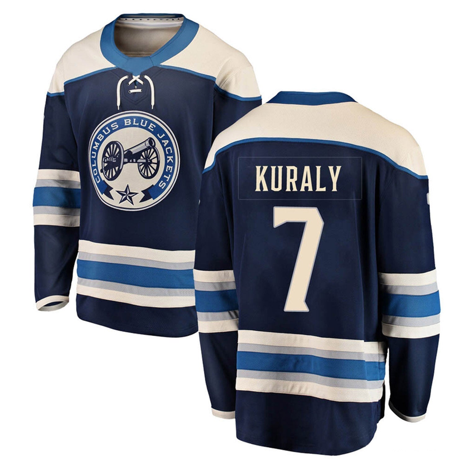 Sean Kuraly Columbus Blue Jackets 7 Jersey