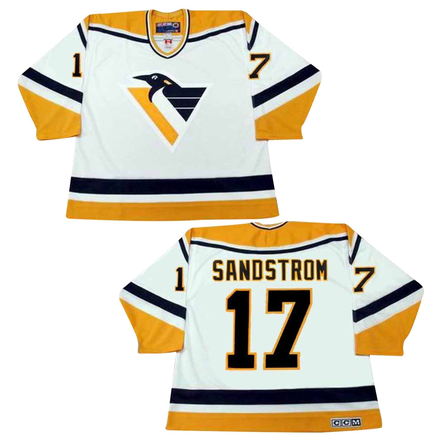 Tomas Sandstrom Pittsburgh Penguins 17 Jersey