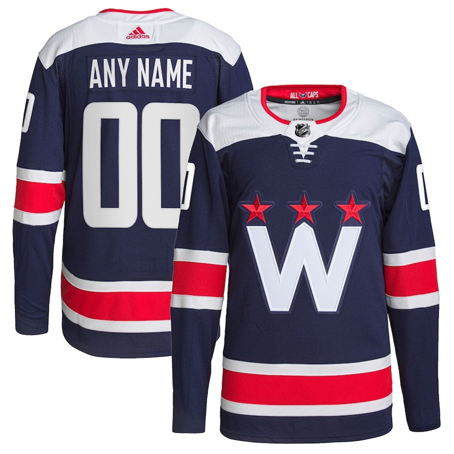 Washington Capitals Custom Jersey