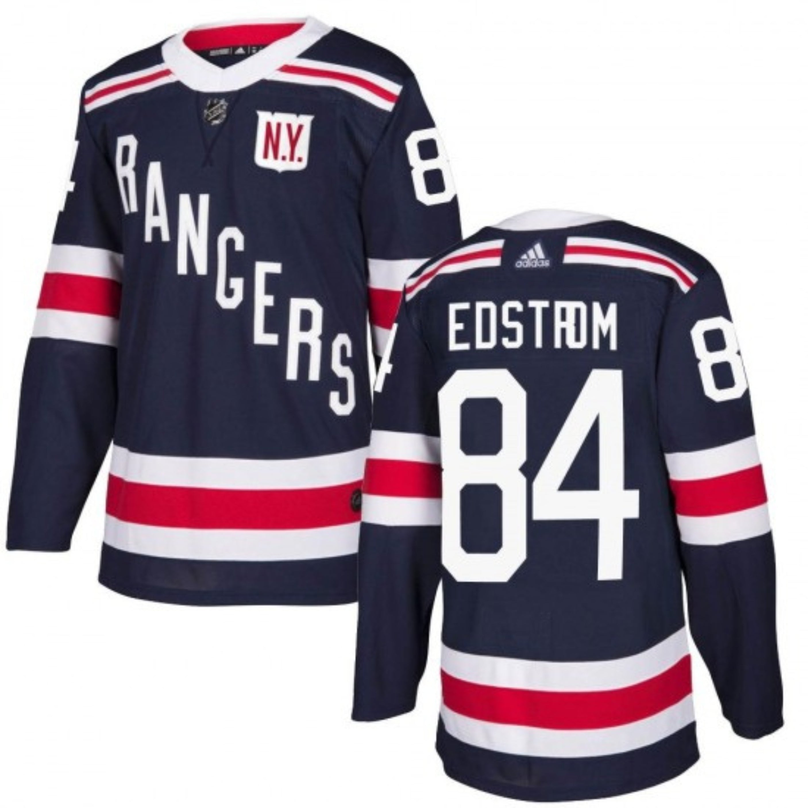 Adam Edstrom New York Rangers 84 Jersey