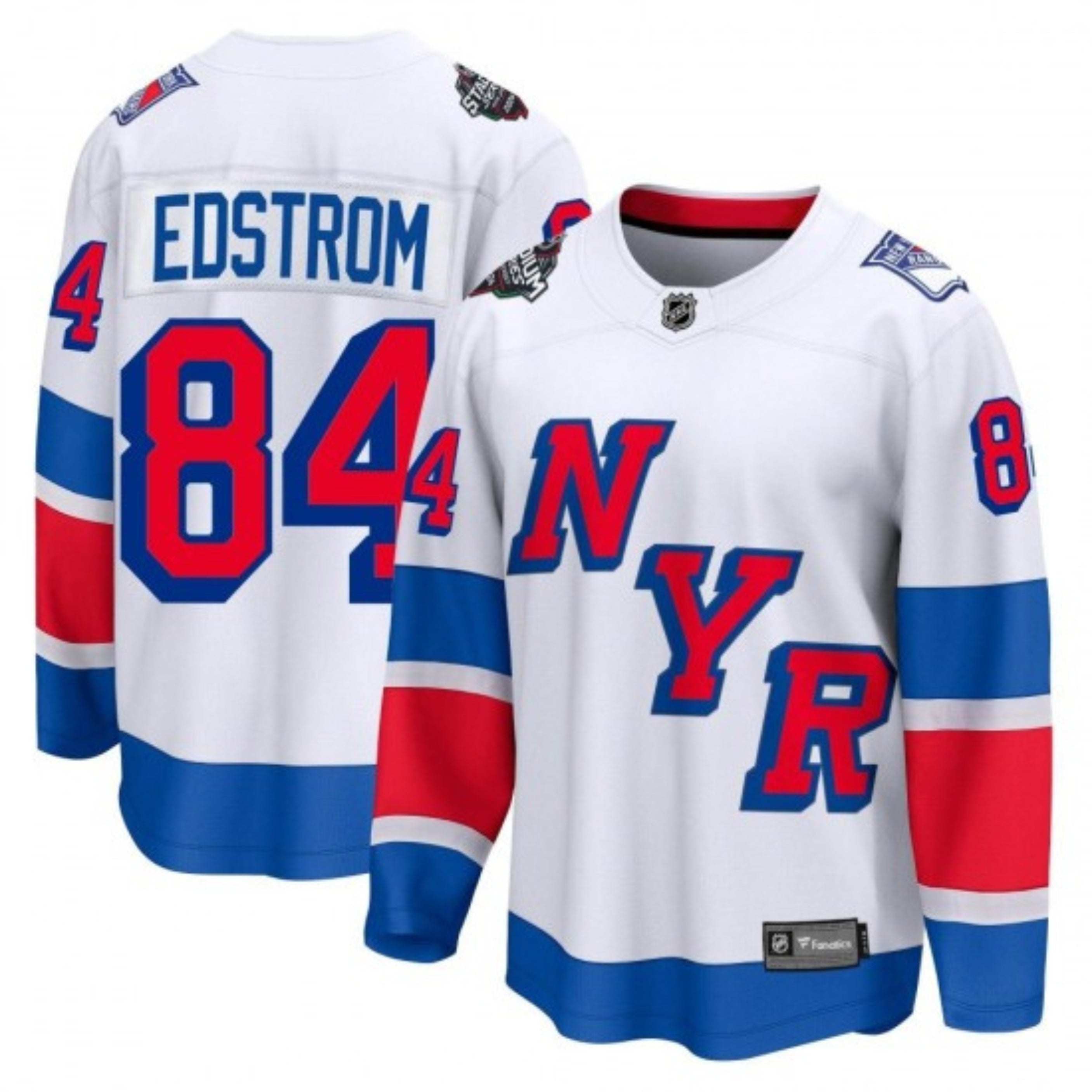 Adam Edstrom New York Rangers 84 Jersey