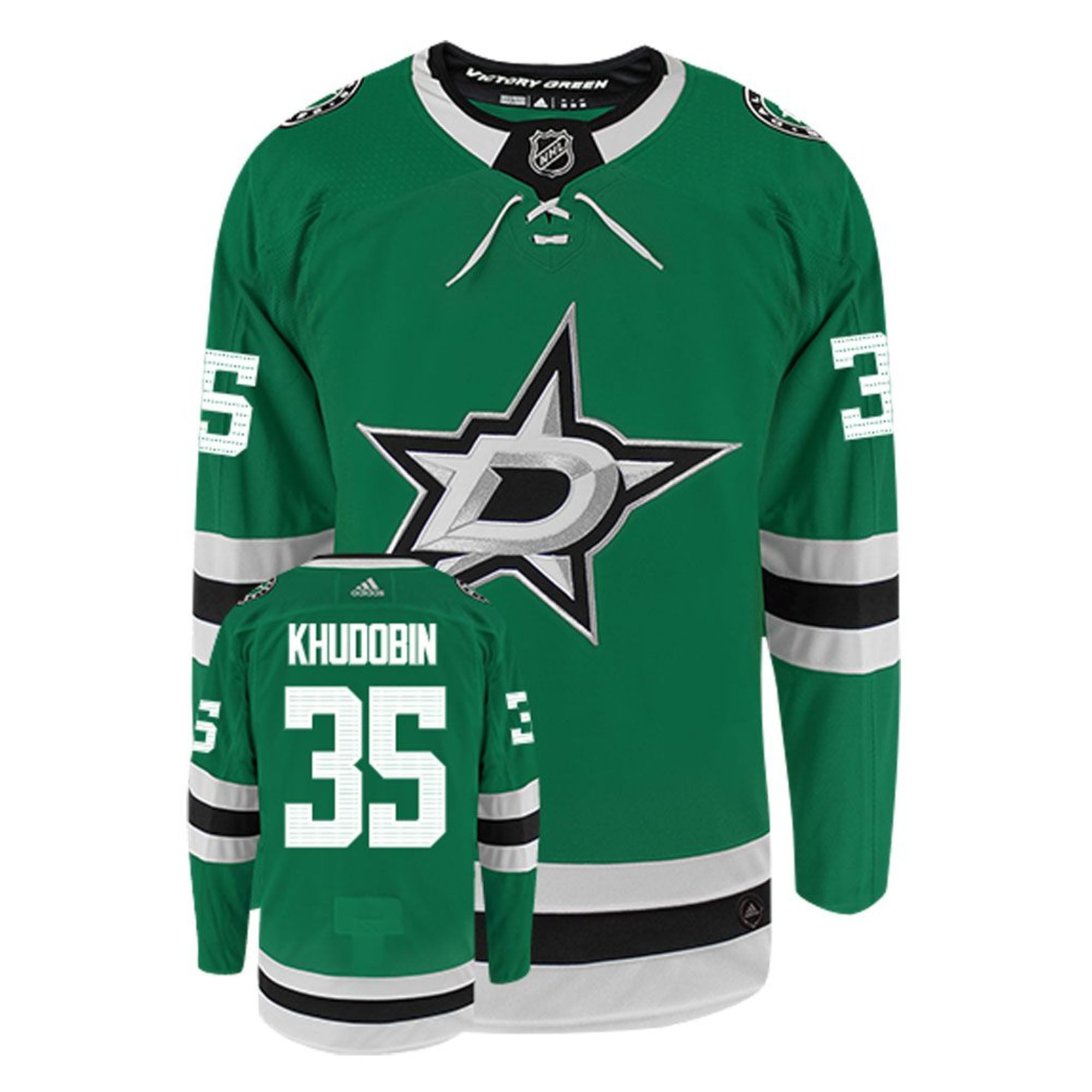 Anton Khudobin Dallas Stars 35 Jersey