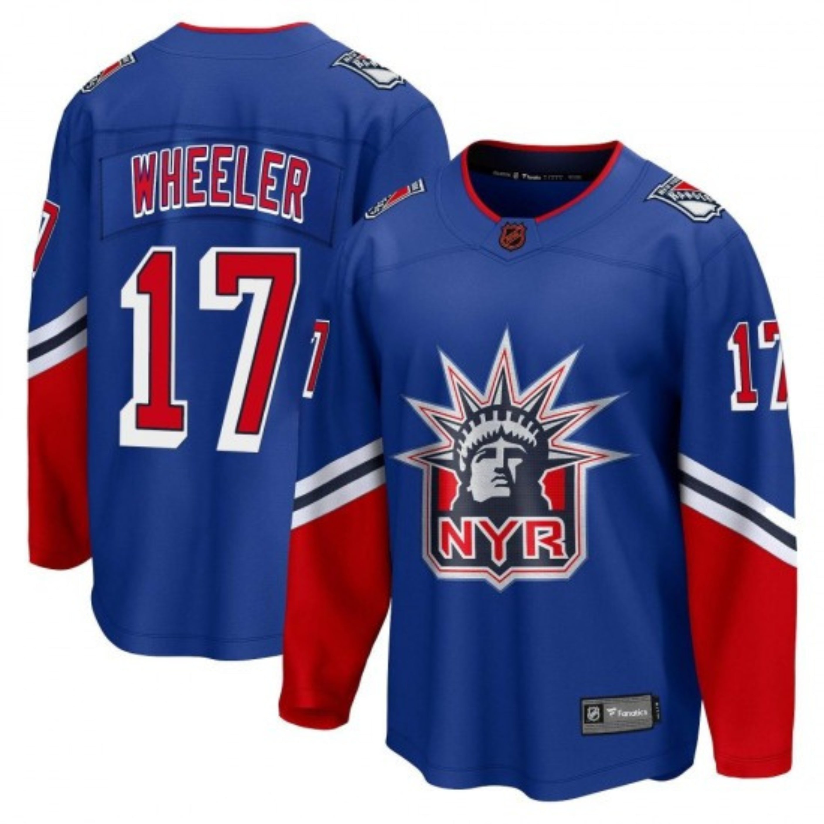 Blake Wheeler New York Rangers 17 Jersey