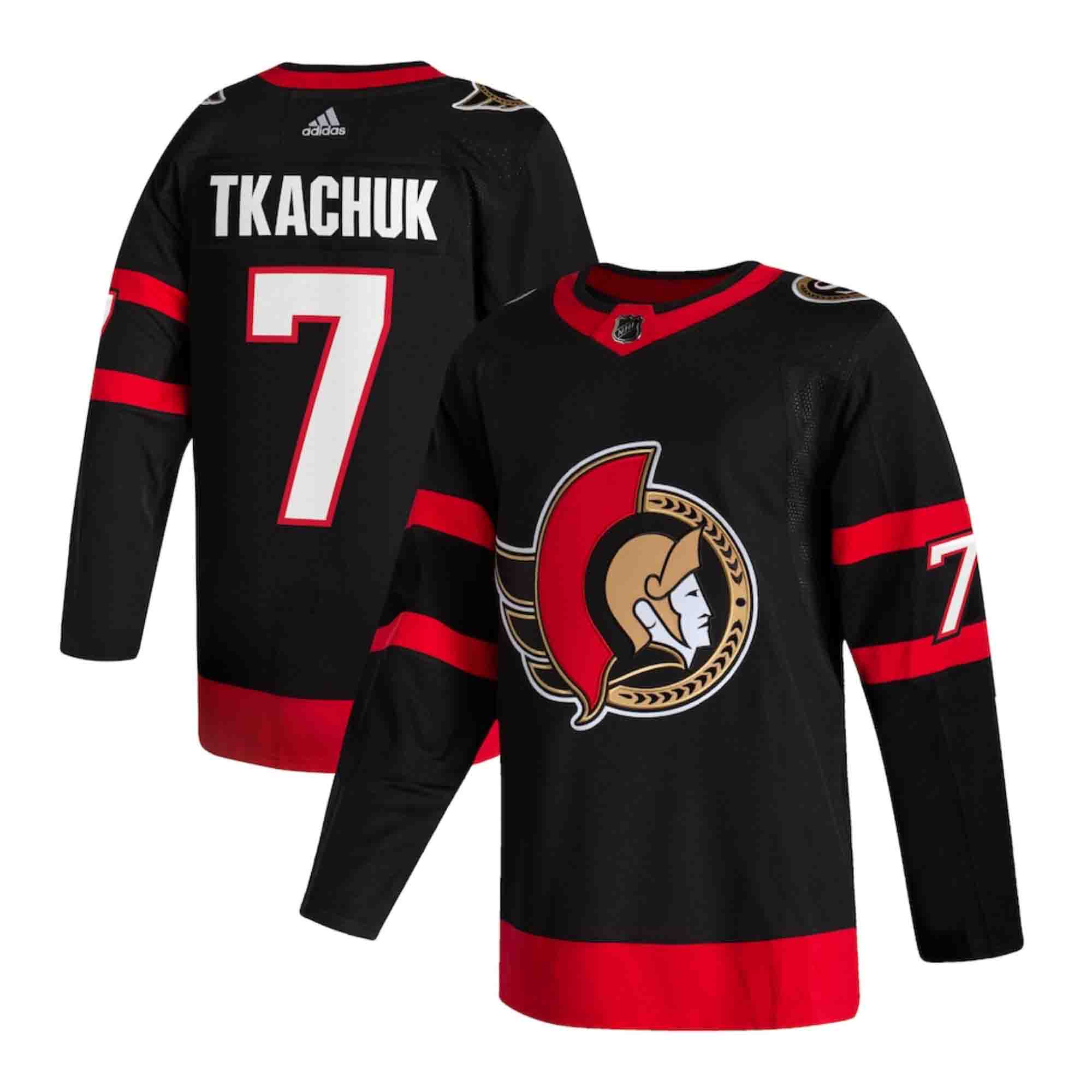 Brady Tkachuk Ottawa Senators 7 Jersey