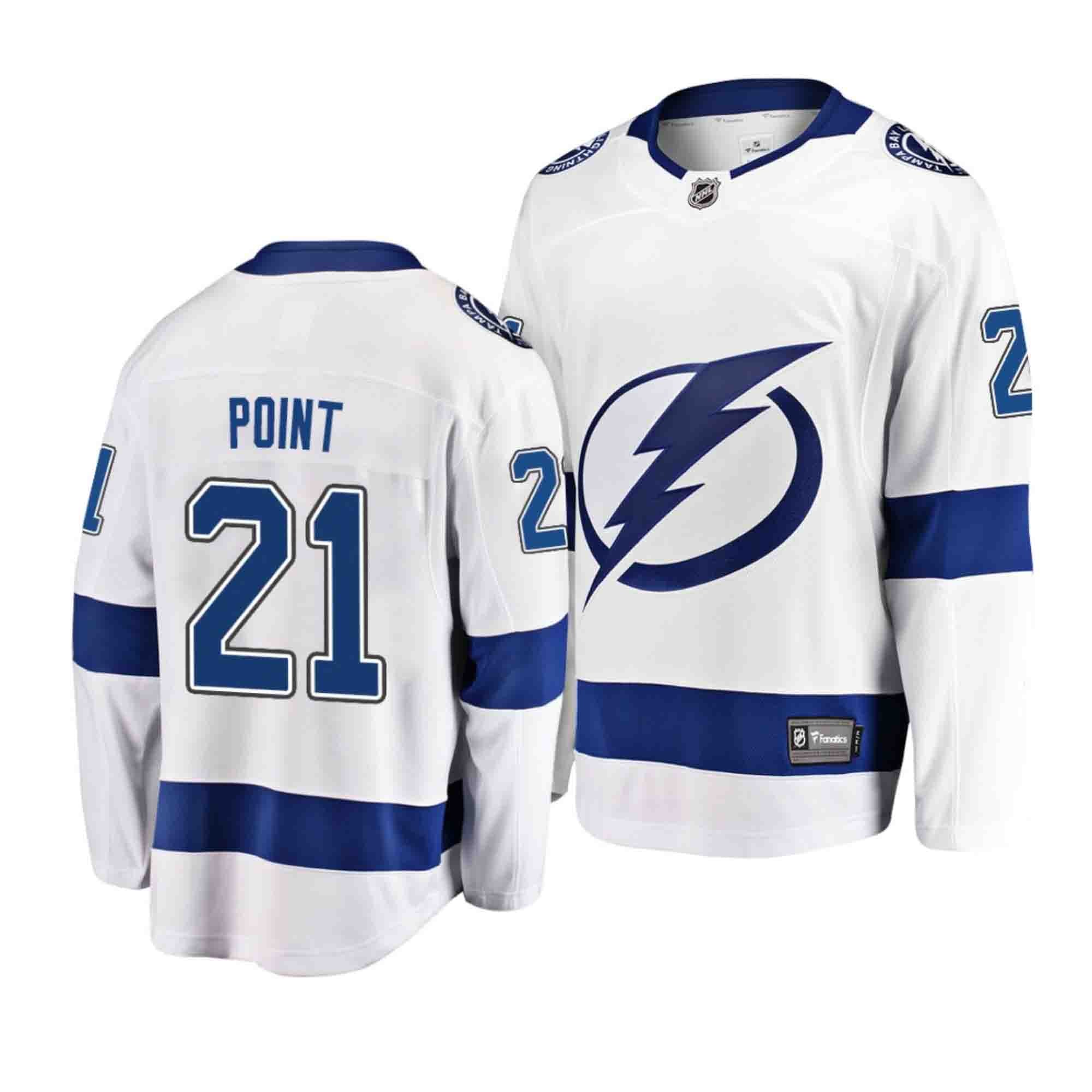 Brayden Point Tampa Bay Lightning 21 Jersey