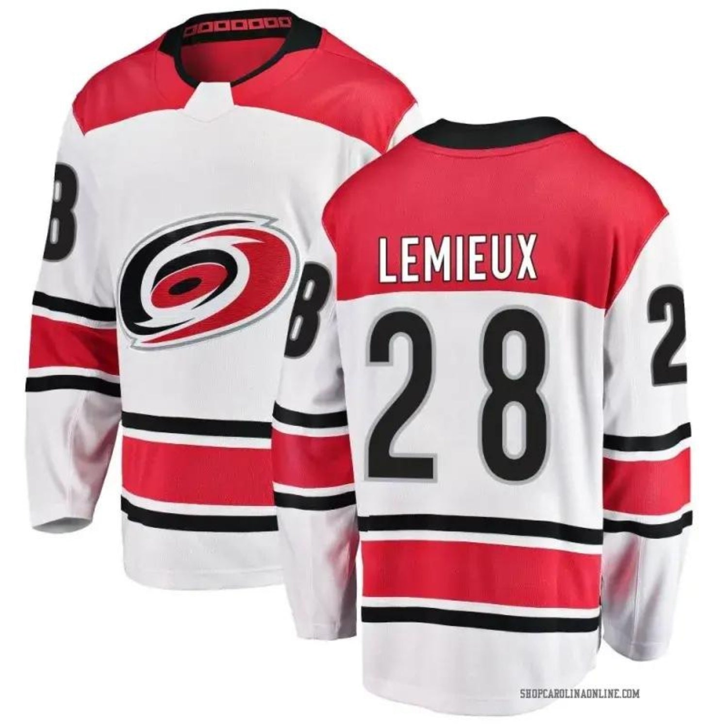 Brendan Lemieux Carolina Hurricanes 28 Jersey