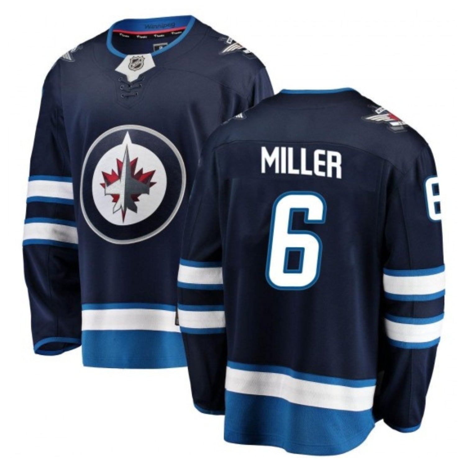 Colin Miller Winnipeg Jets 6 Jersey