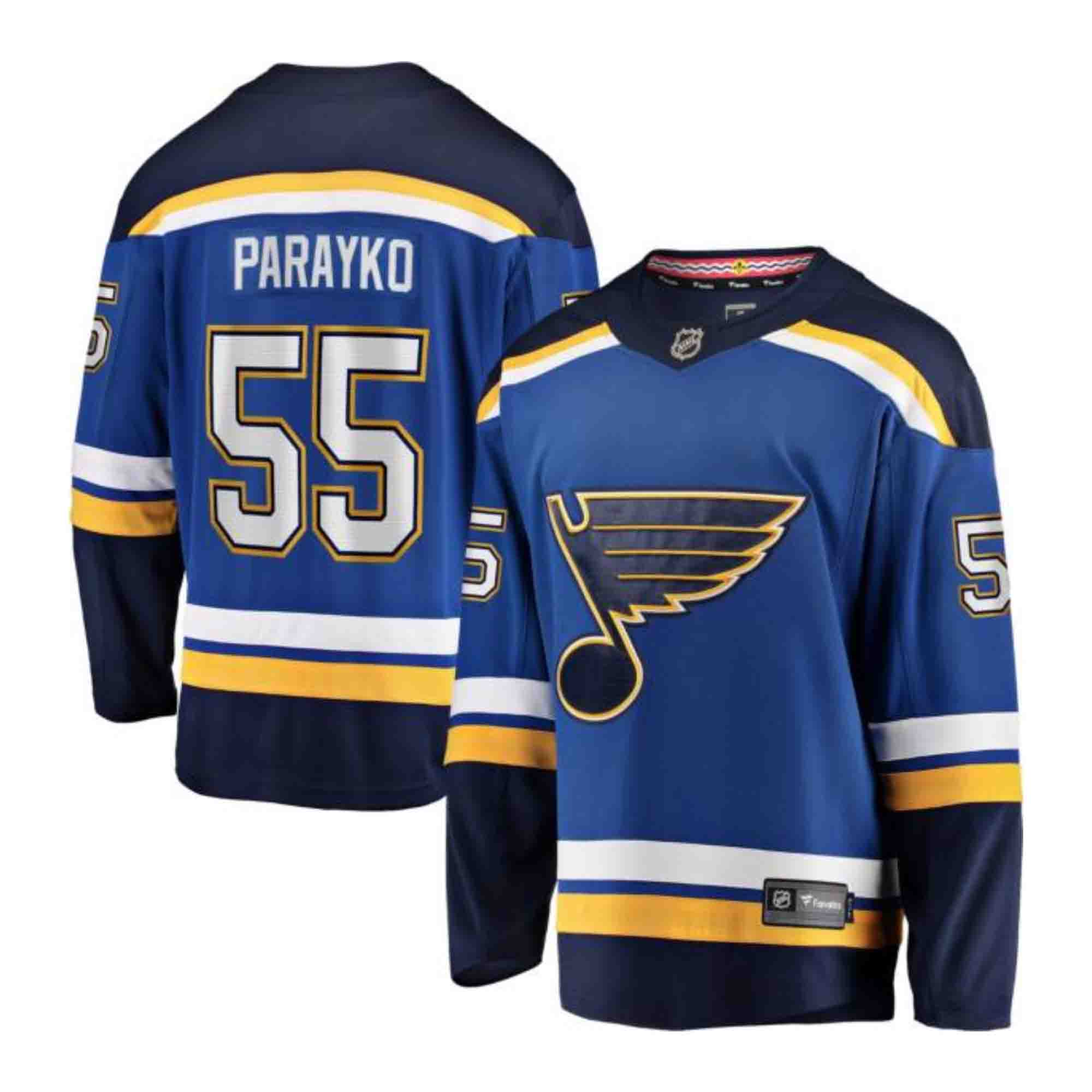 Colton Parayko St. Louis Blues 55 Jersey
