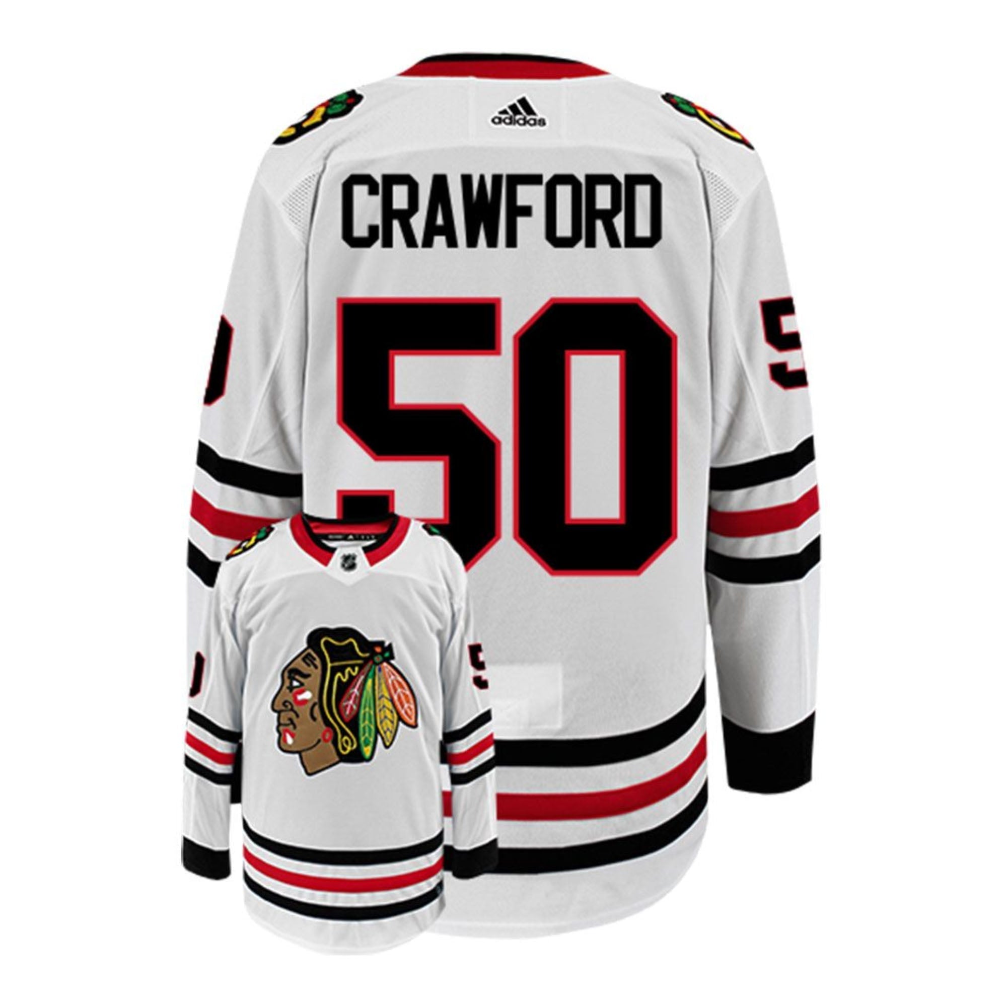 Corey Crawford Chicago Blackhawks 50 Jersey