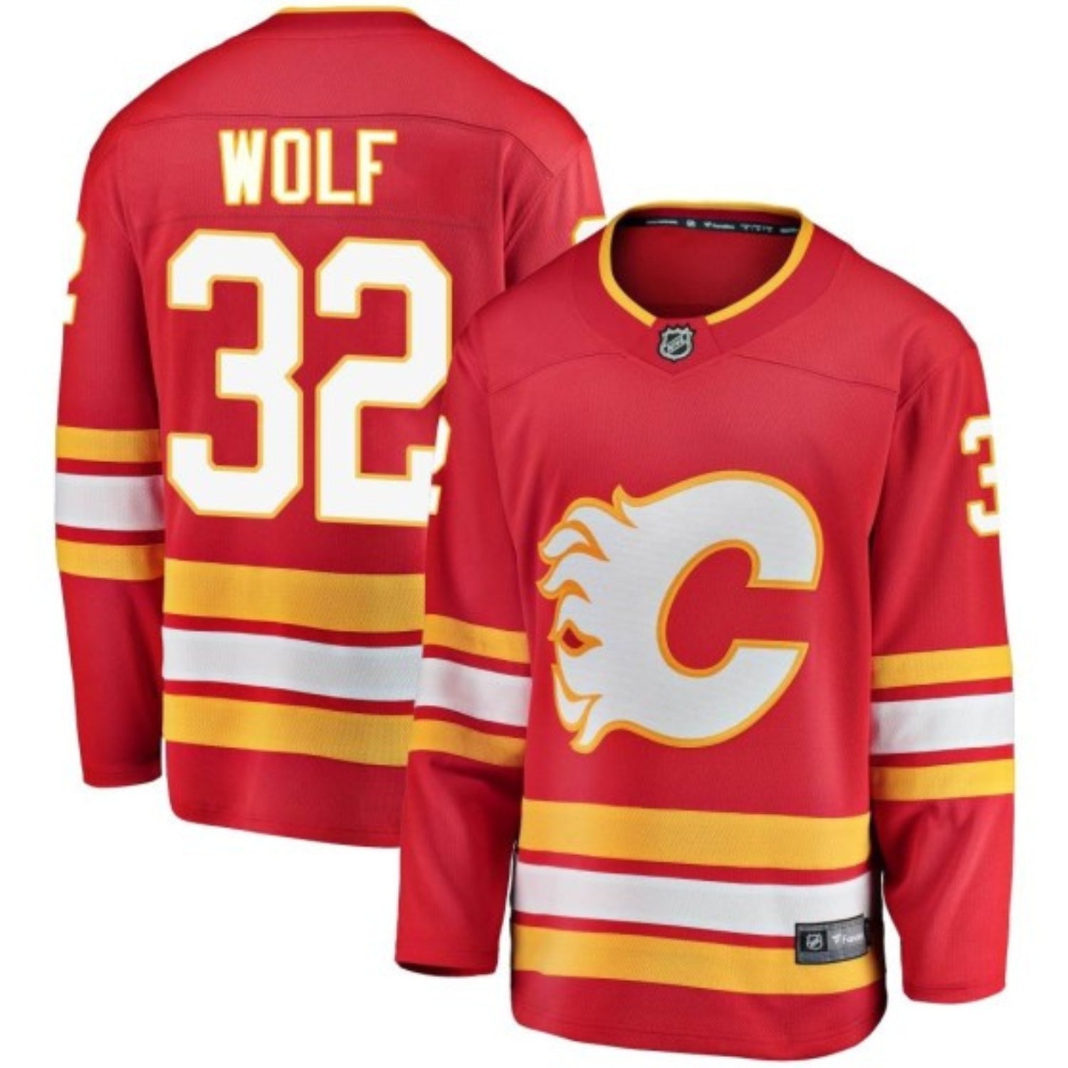 Dustin Wolf Calgary Flames 32 Jersey