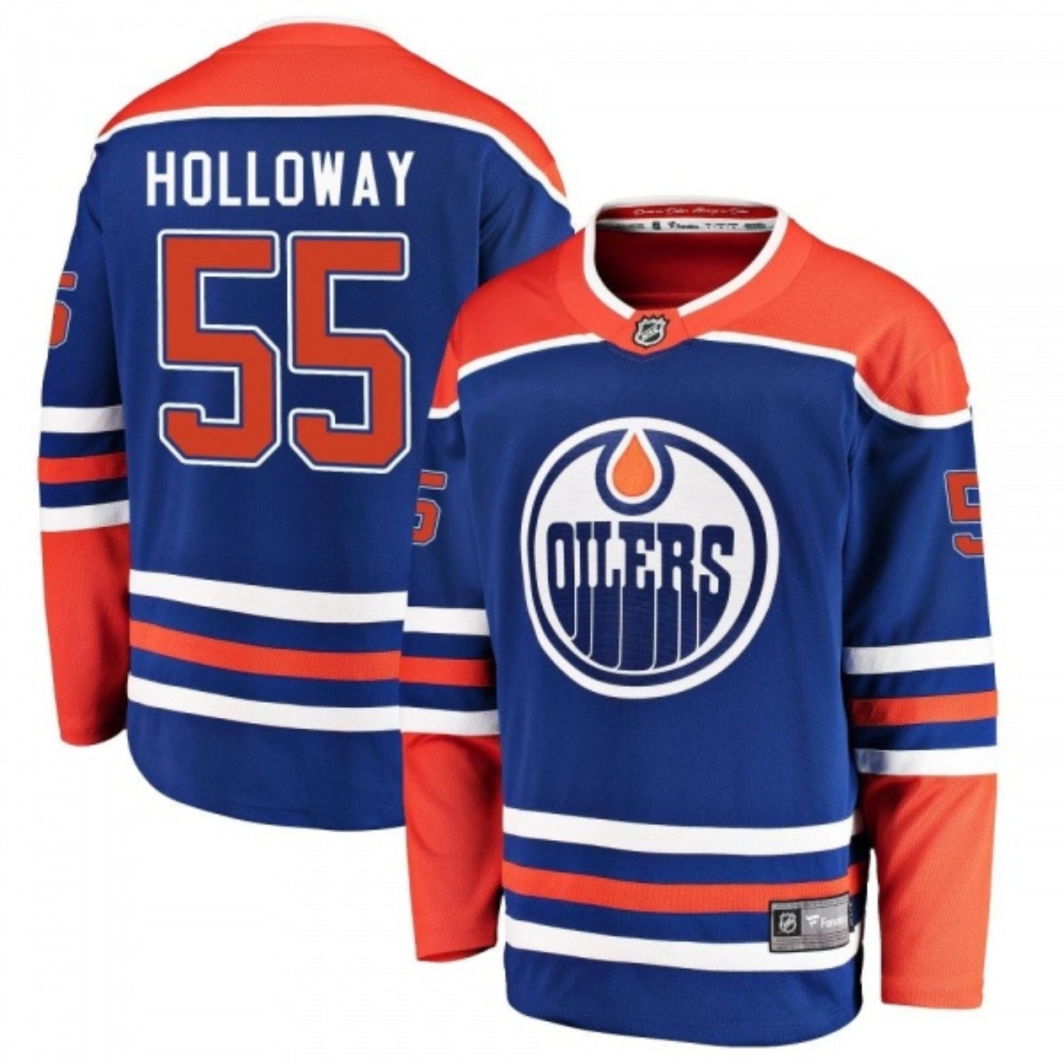 Dylan Holloway Edmonton Oilers 55 Jersey