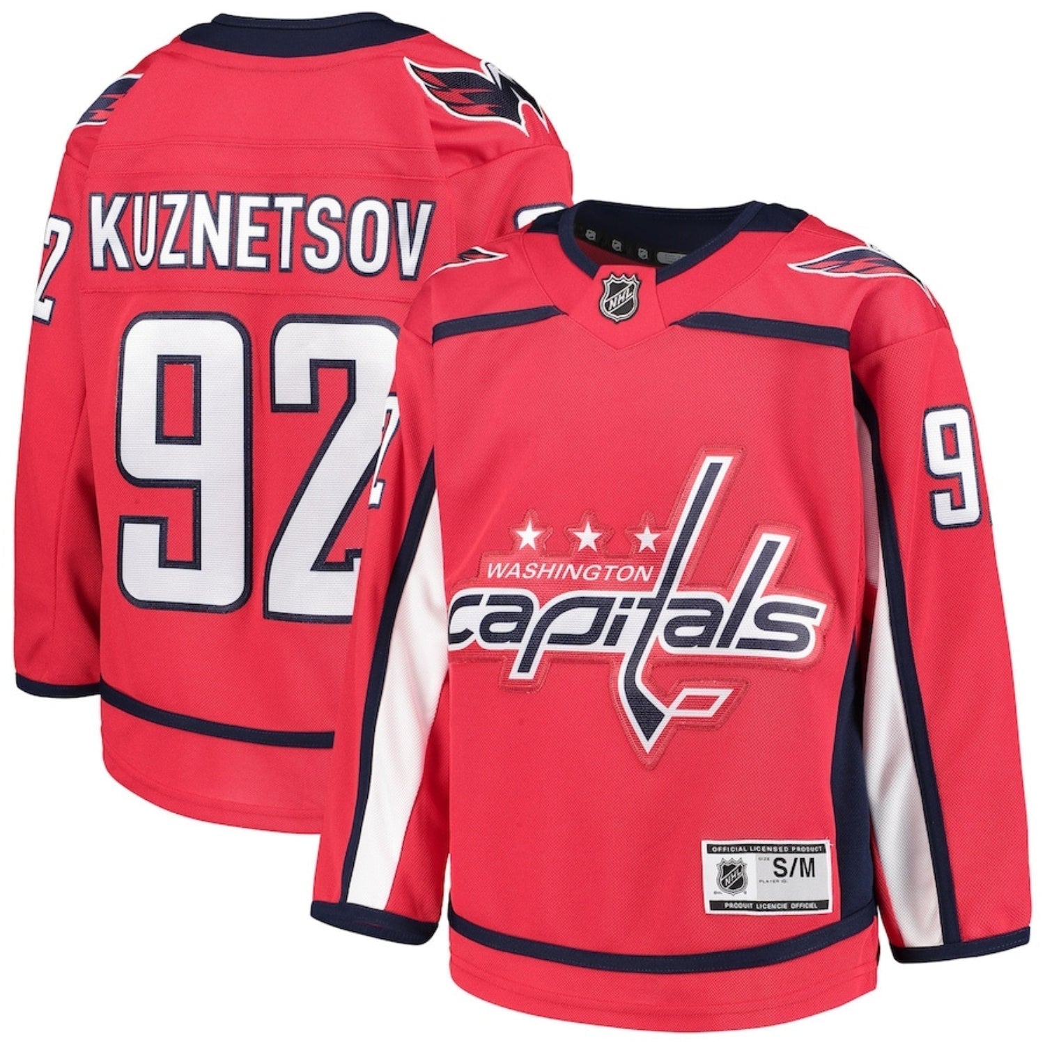 Evgeny Kuznetsov Washington Capitals 92 Jersey