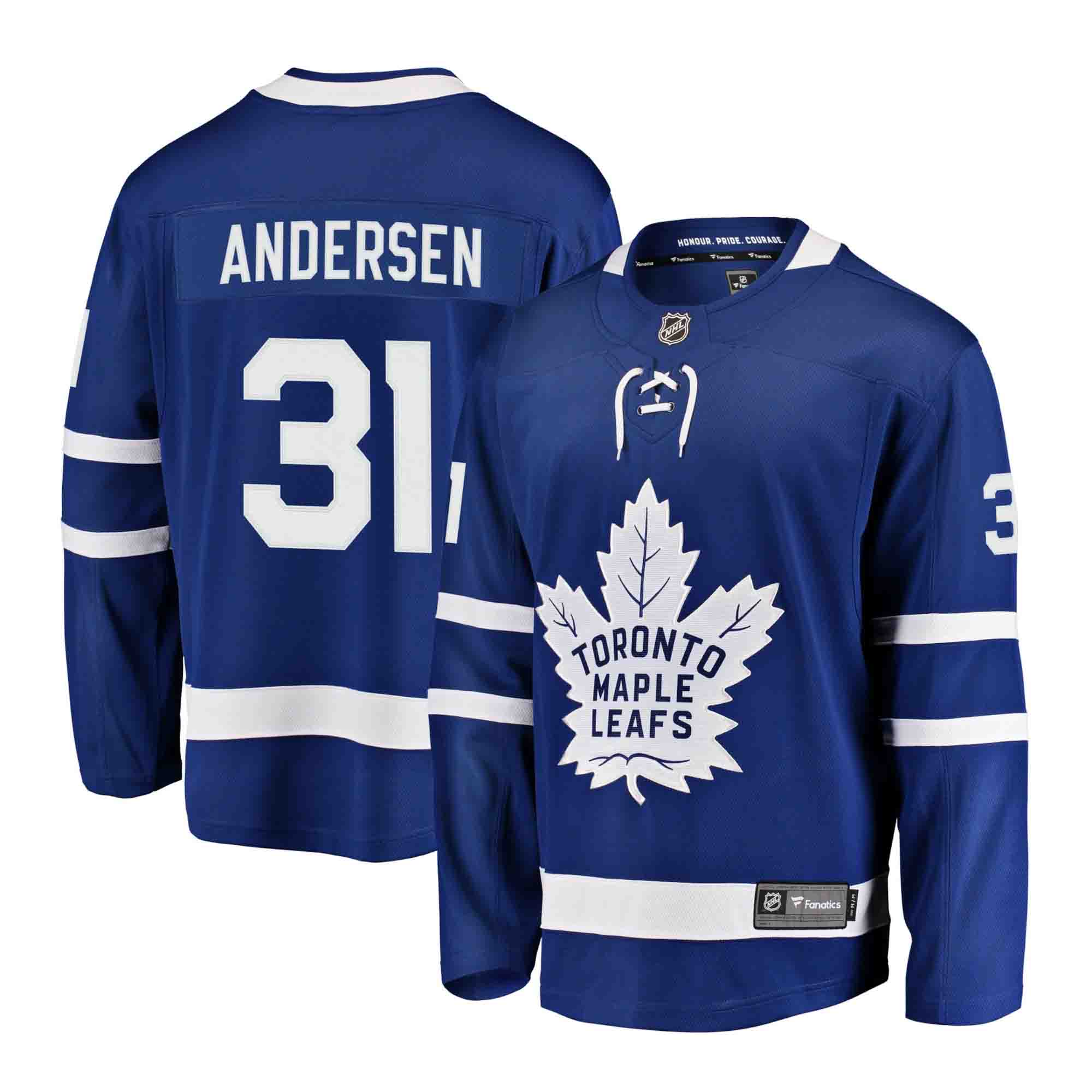 Frederik Andersen Toronto Maple Leafs 31 Jersey