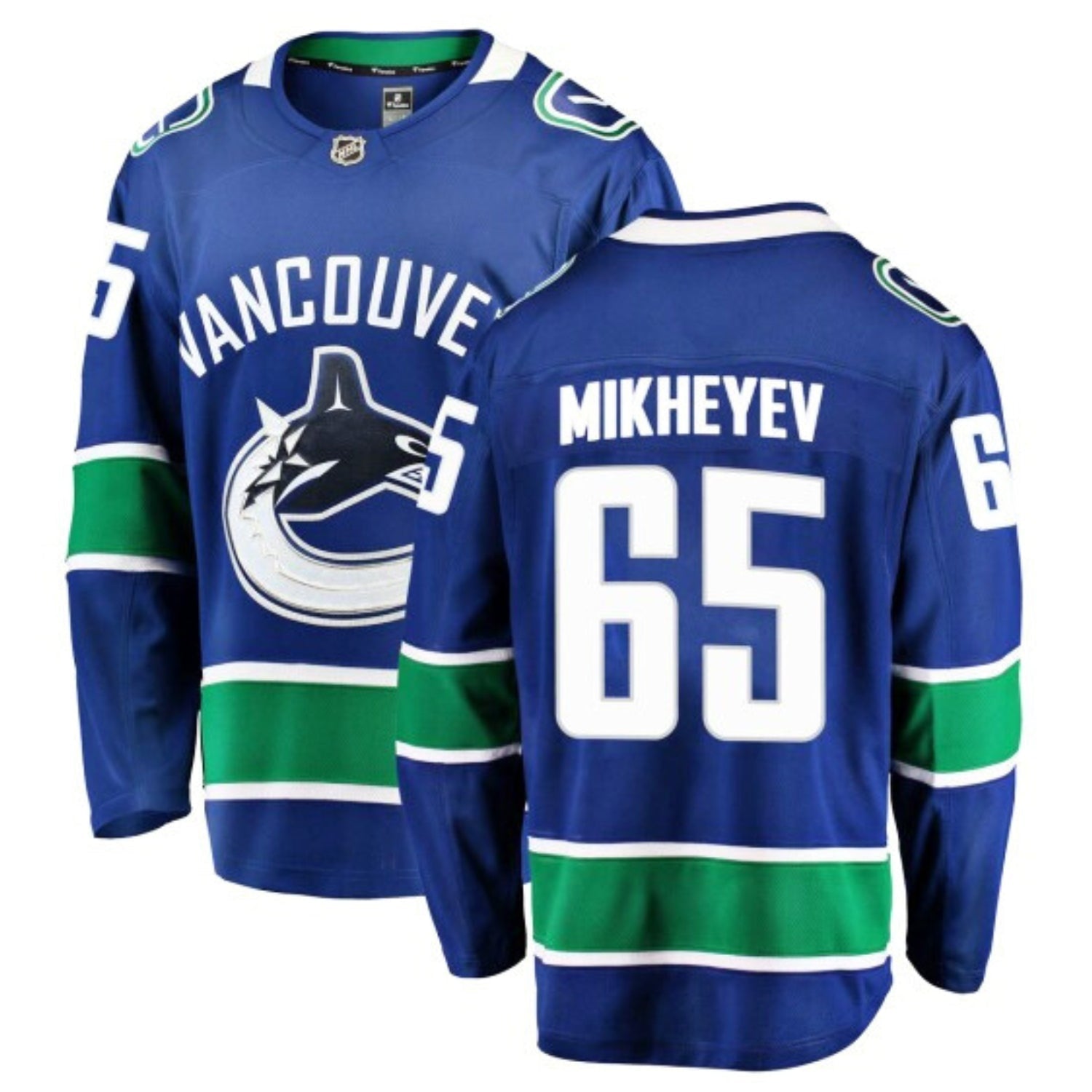 Ilya Mikheyev Vancouver Canucks 65 Jersey