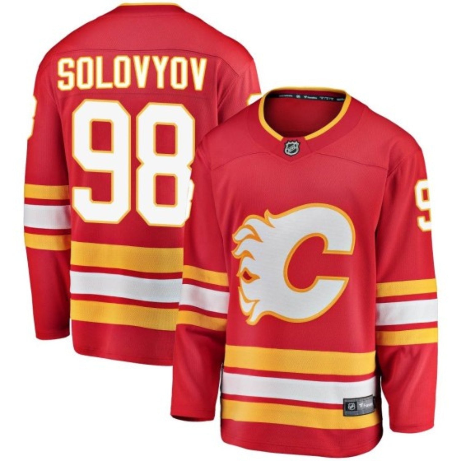 Ilya Solovyov Calgary Flames 98 Jersey