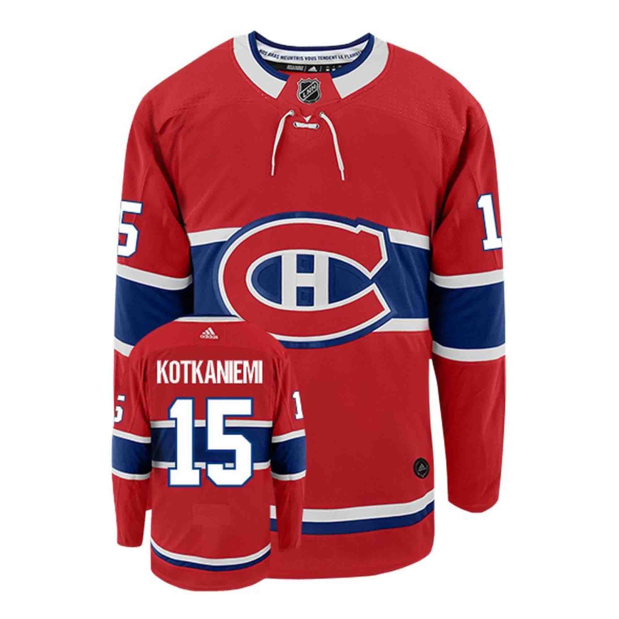 Jesperi Kotkaniemi Montreal Canadiens 15 Jersey