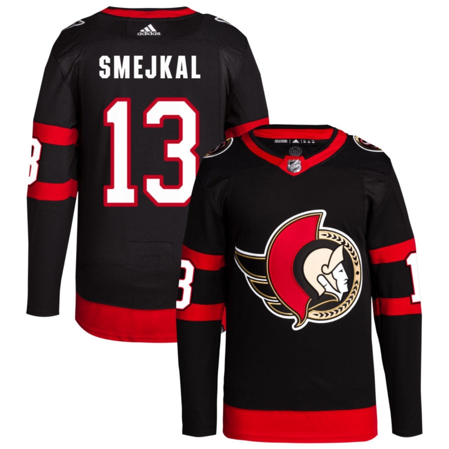 Jiri Smejkal Ottawa Senators 13 Jersey
