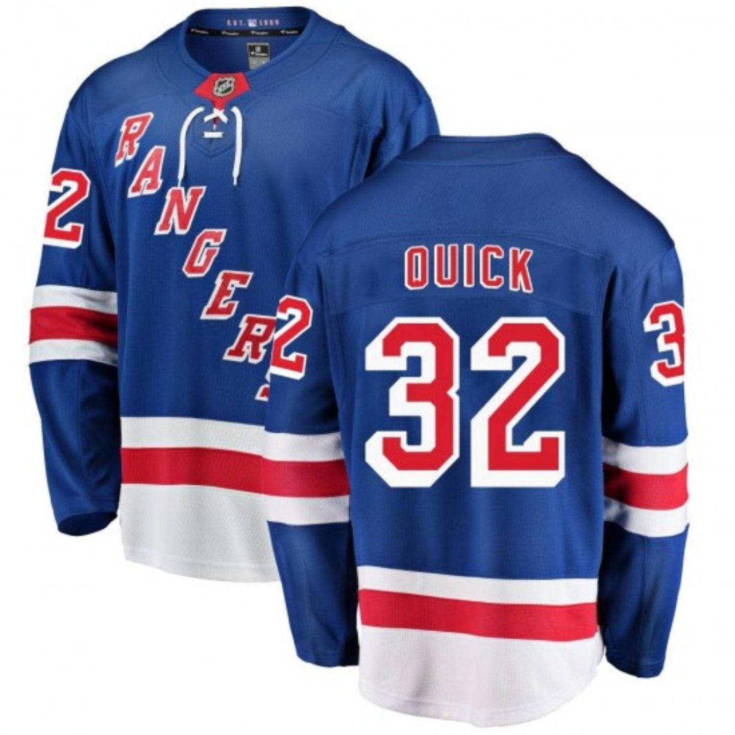 Jonathan Quick New York Rangers 32 Jersey