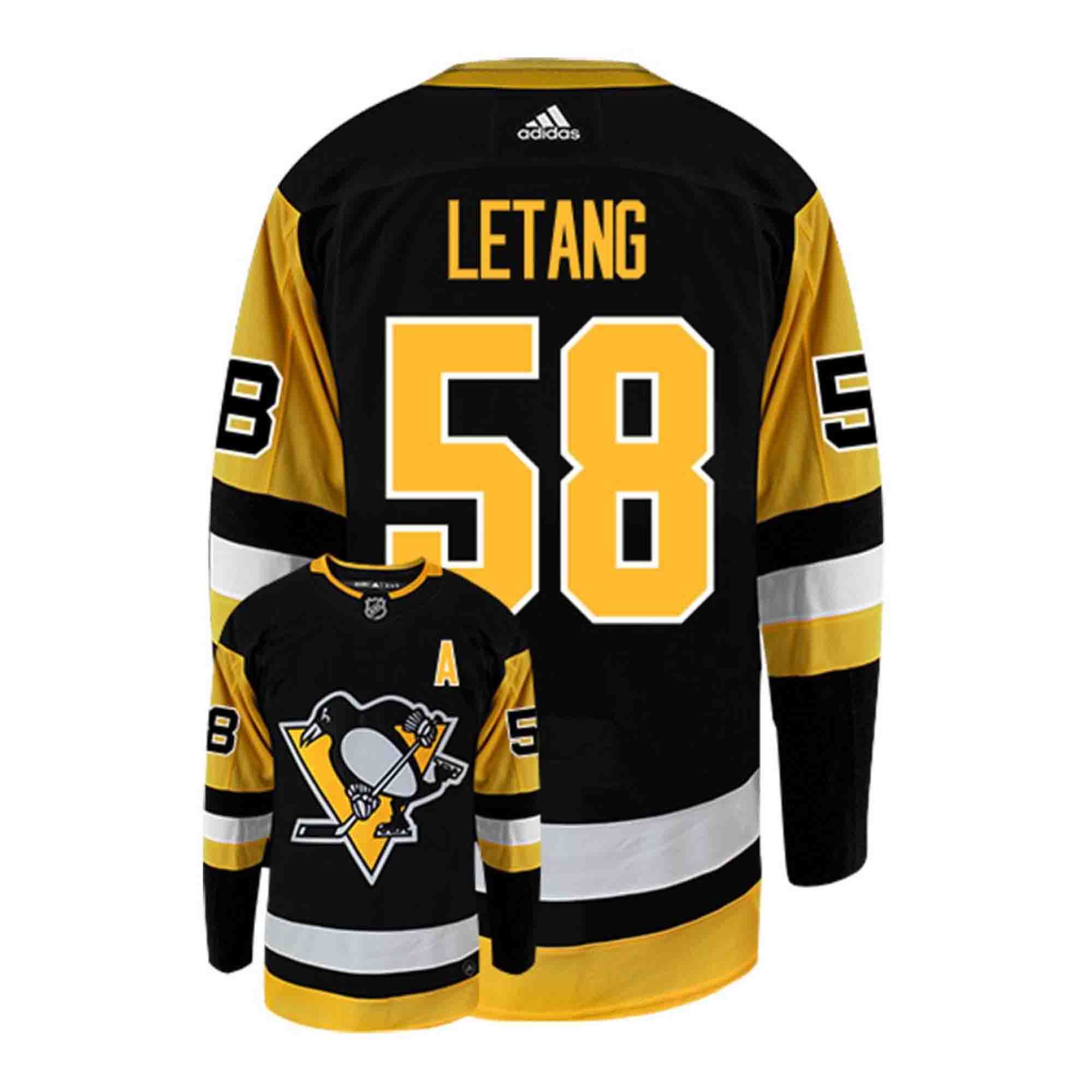 Kris Letang Pittsburgh Penguins 58 Jersey