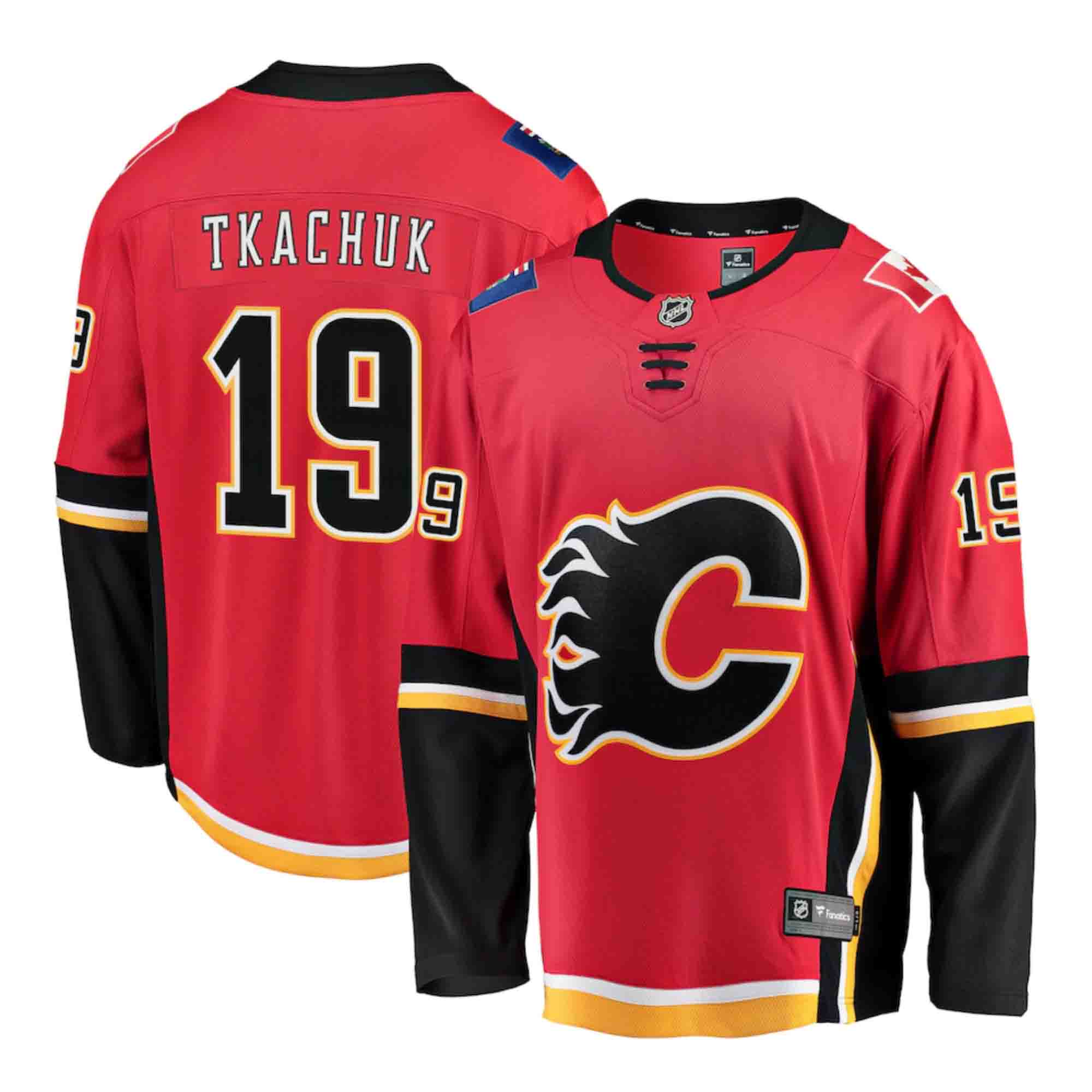 Matthew Tkachuk Calgary Flames 19 Jersey